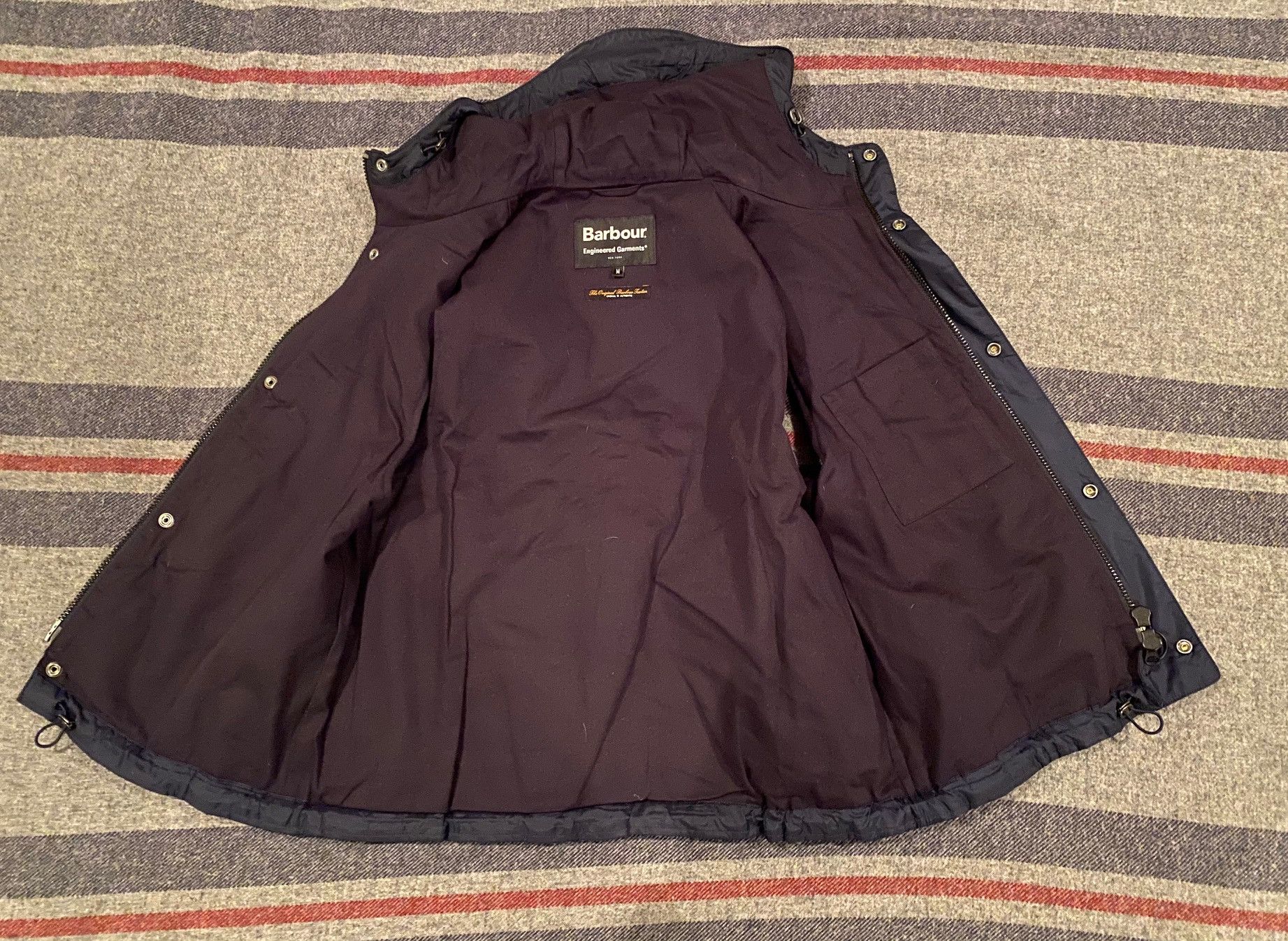 Engineered Garments Engineered Garments x Barbour Field Vest Navy M Size US M / EU 48-50 / 2 - 4 Thumbnail