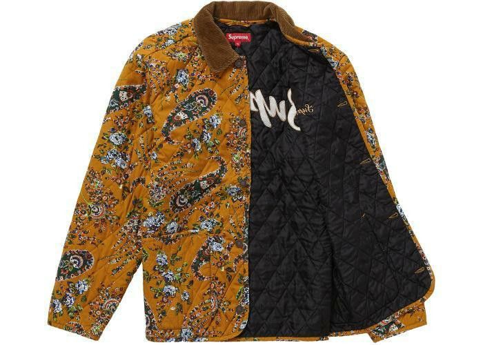 【正規品・美品】 Supreme Quilted Paisley Jacket Supreme Quilted Paisley Jacket (FW19) - $188