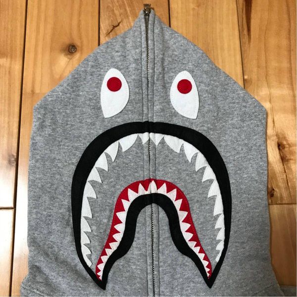 Bape 2nd Model Shark Full Zip Hoodie Bape Ponr 