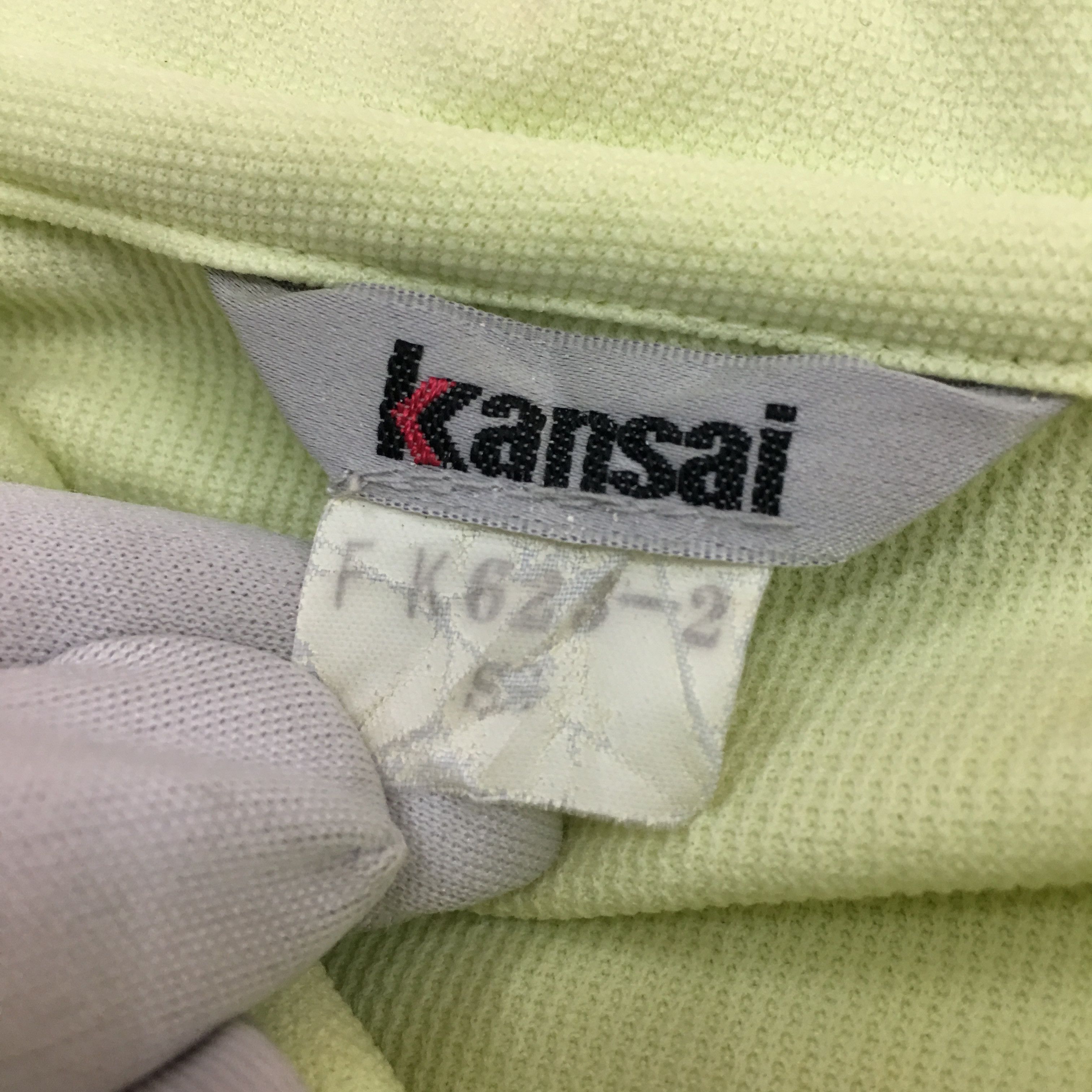 Kansai Yamamoto KANSAI YAMAMOTO Collar Tee Japanese Designer Shirt Size US M / EU 48-50 / 2 - 8 Thumbnail