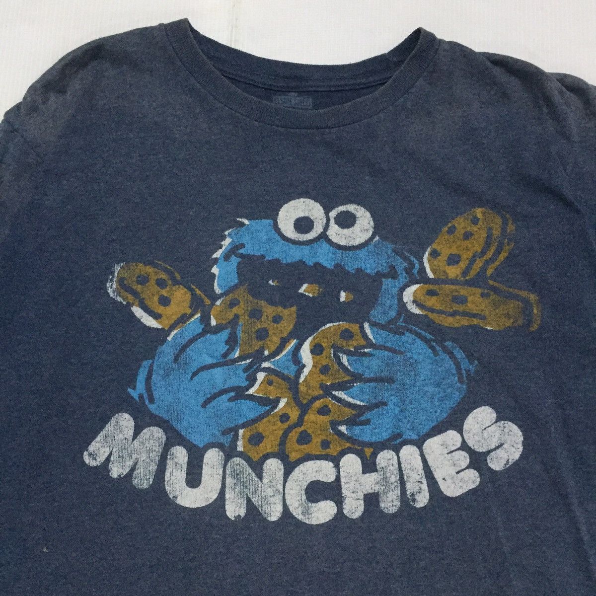 Cartoon Network Sesame street cookie monster tee munchies | Grailed