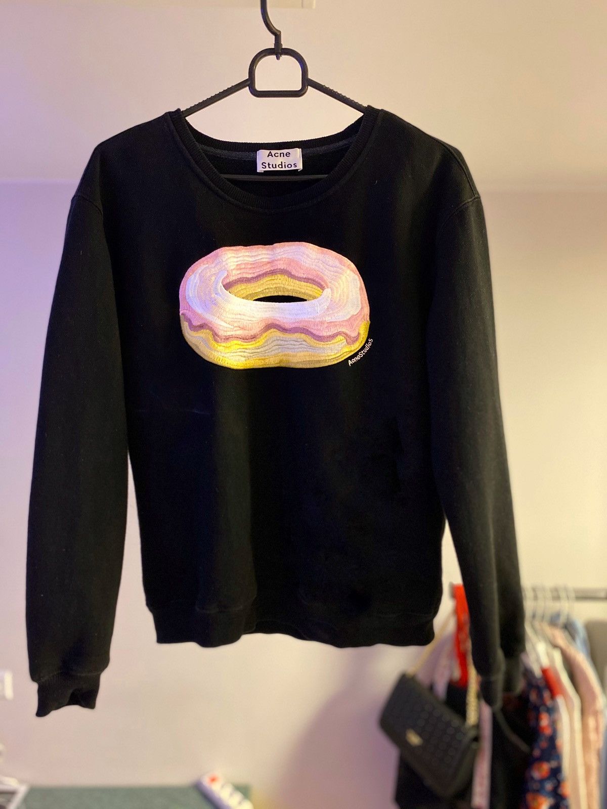 Acne studios donut sweatshirt sales