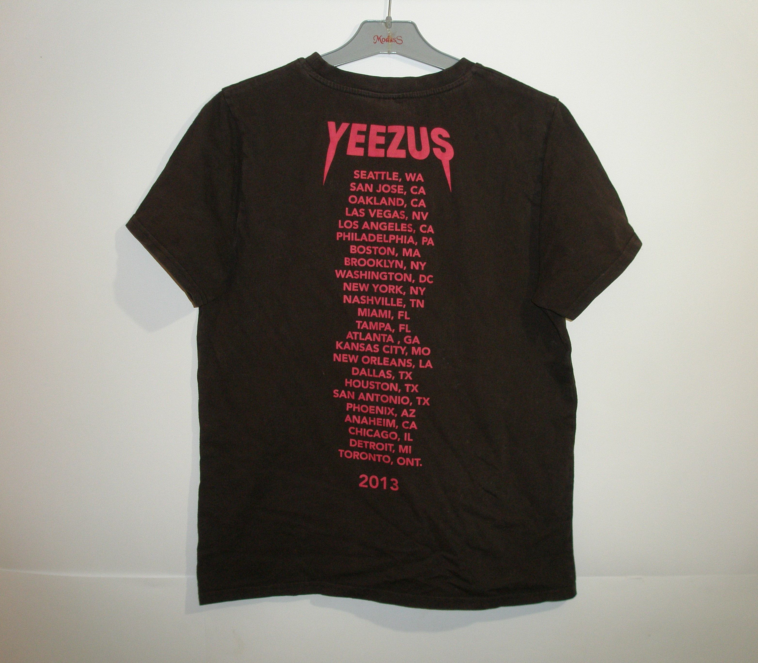 Yeezus Sleeveless Black Tank Tee Tour 2013 Rare “God Wants high quality You” Size Small