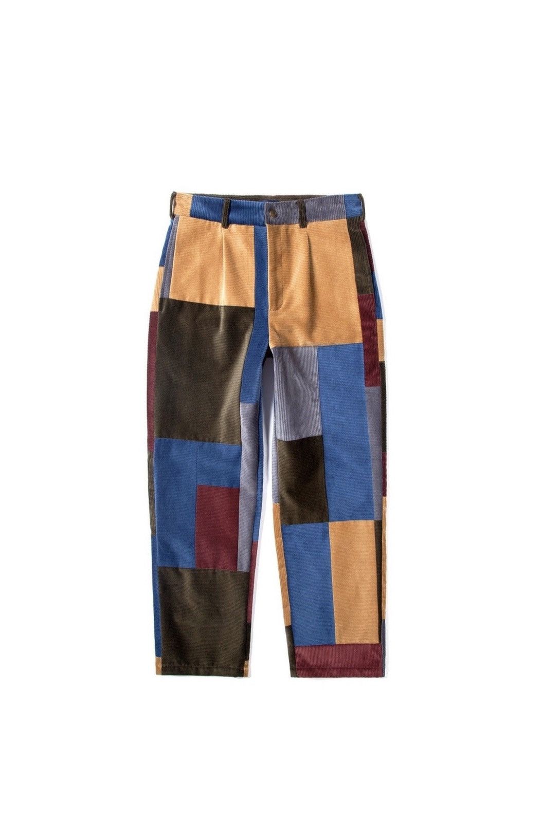 Noah patchwork corduroy pant