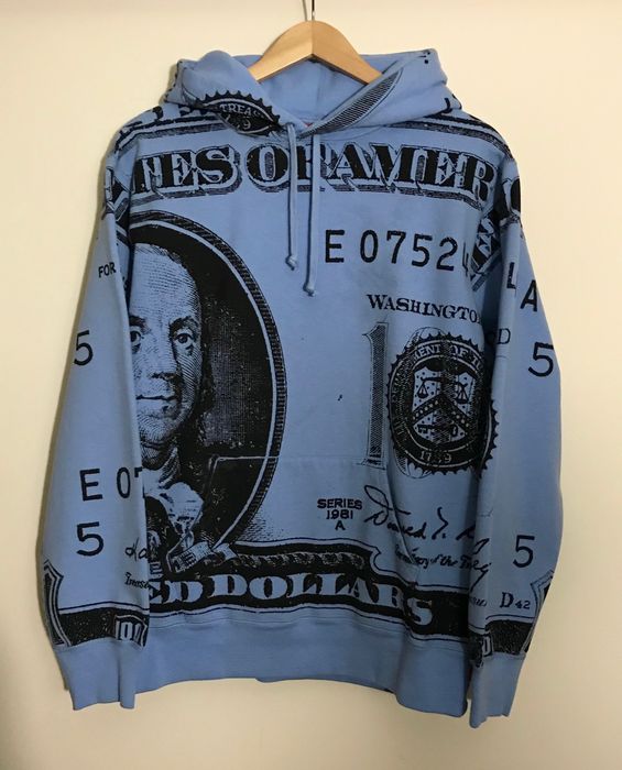 Supreme benjamin cheap franklin hoodie