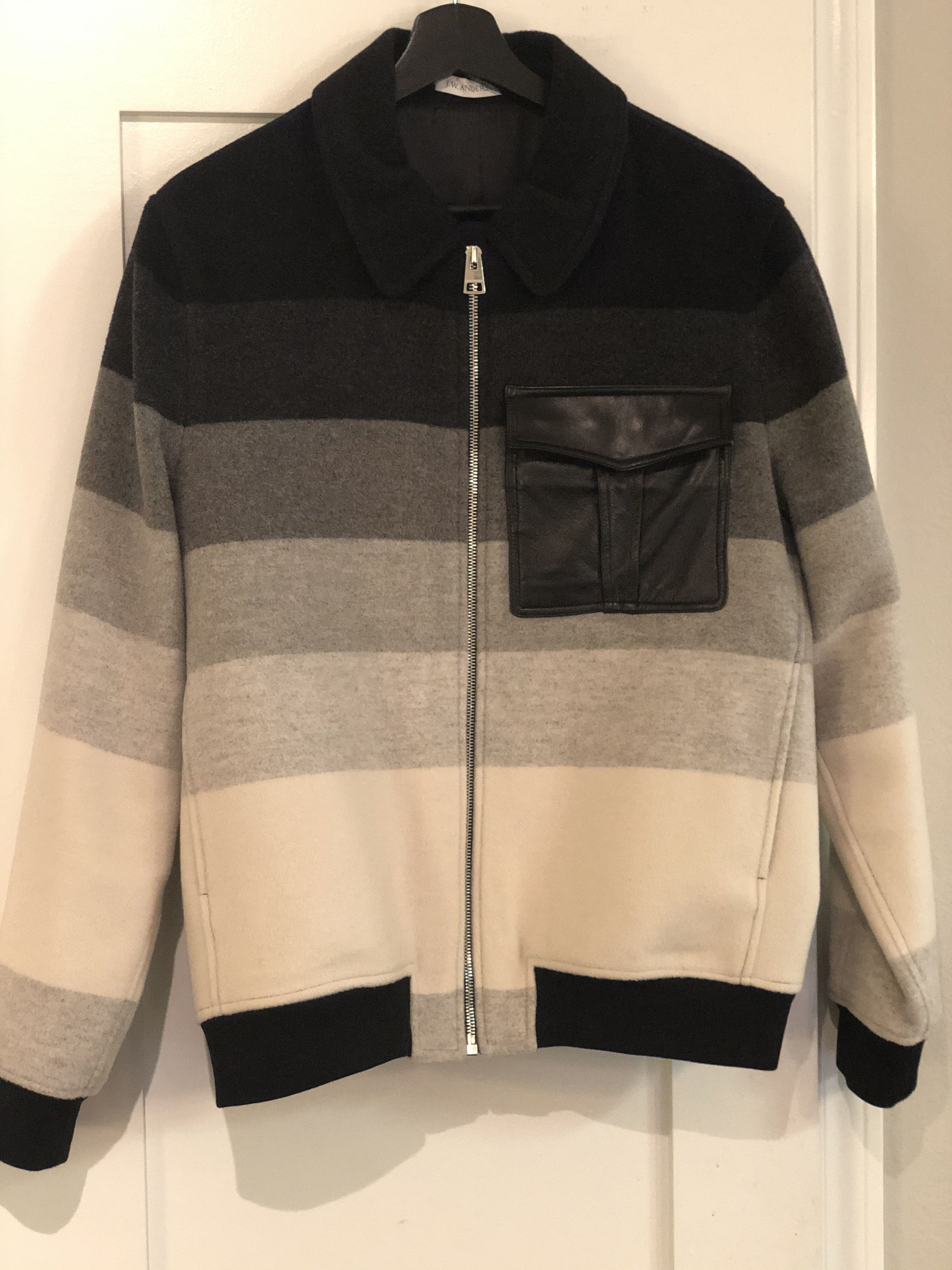 Jw anderson combo bomber jacket store