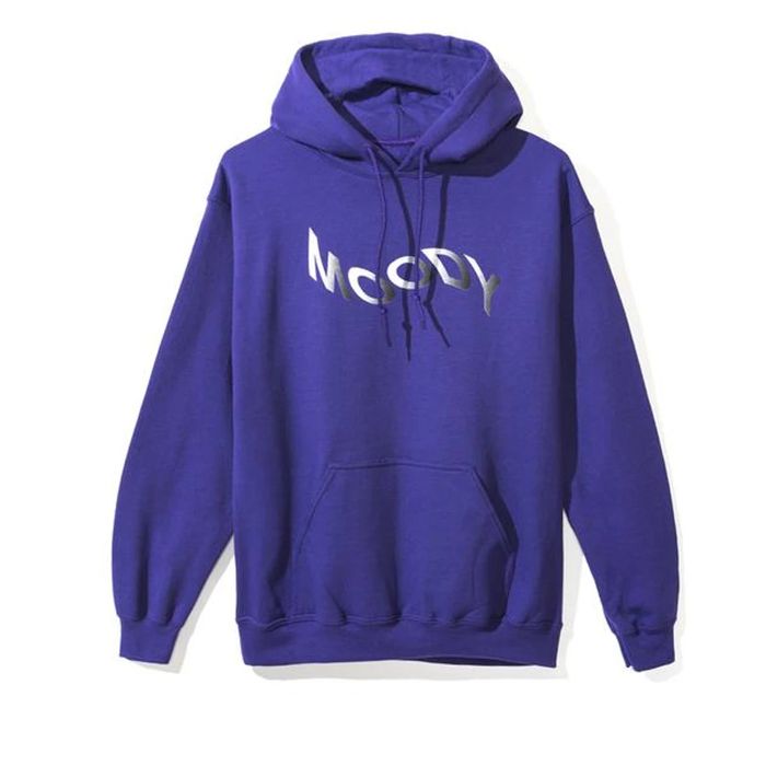 Anti social social shop club purple hoodie