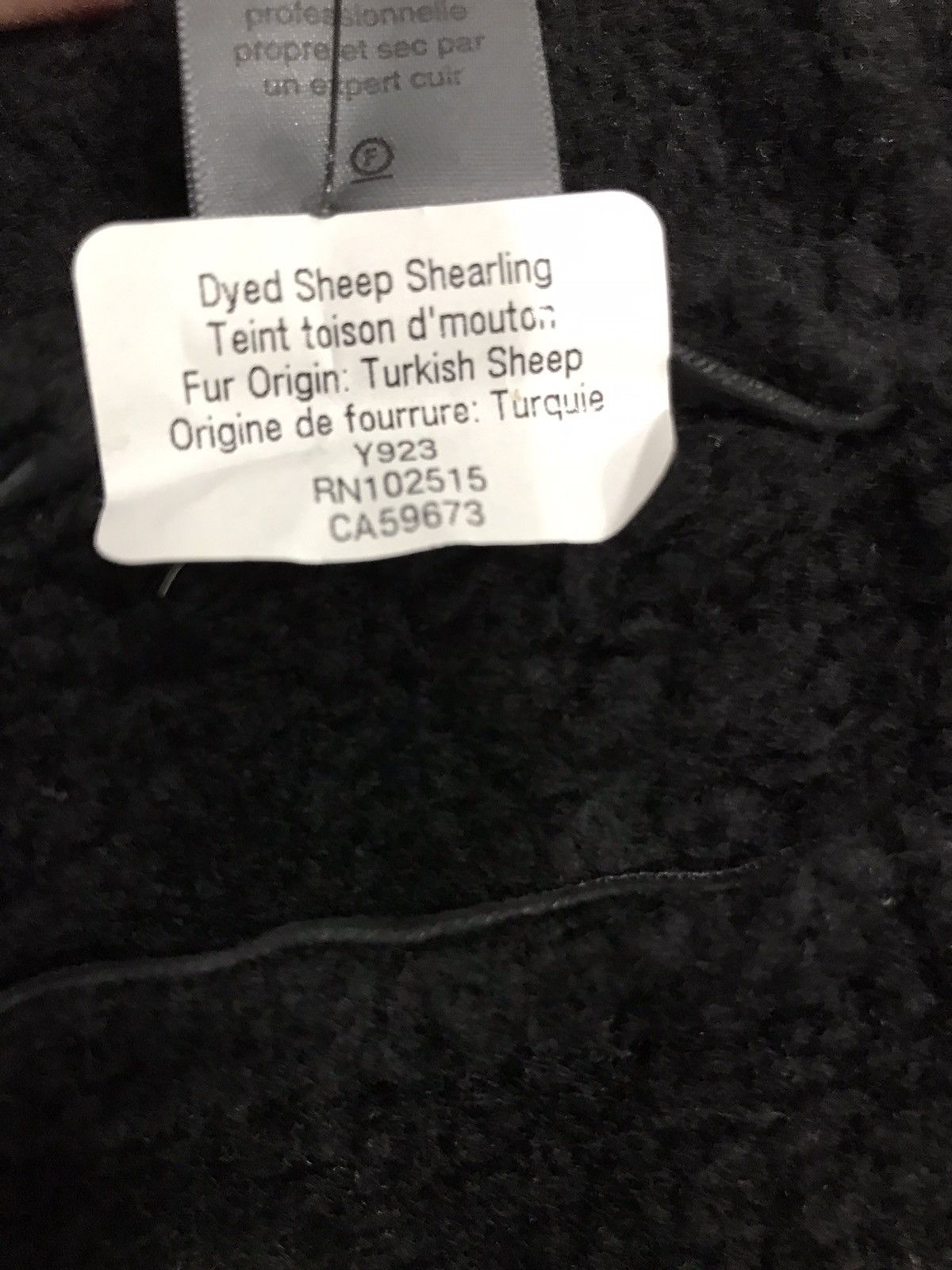 John Varvatos Asymmetrical Biker Shearling Jacket EU 50 USA 40 Size US M / EU 48-50 / 2 - 10 Thumbnail
