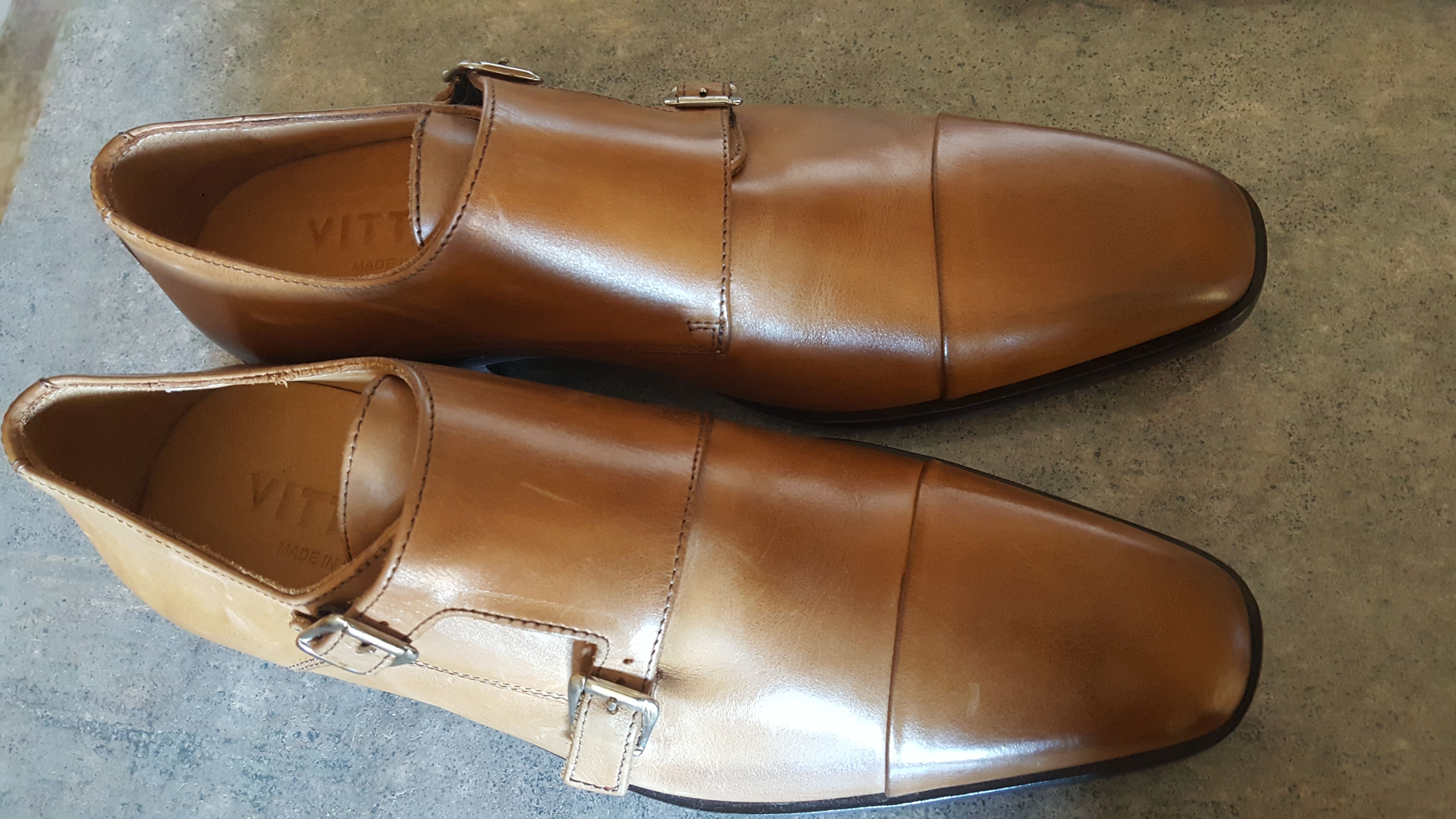 Vero Cuoio David Eden CUOIO ITALIAN MEN'S SHOES Made in ITALY from finest quality calf leather Size US 8.5 / EU 41-42 - 1 Preview
