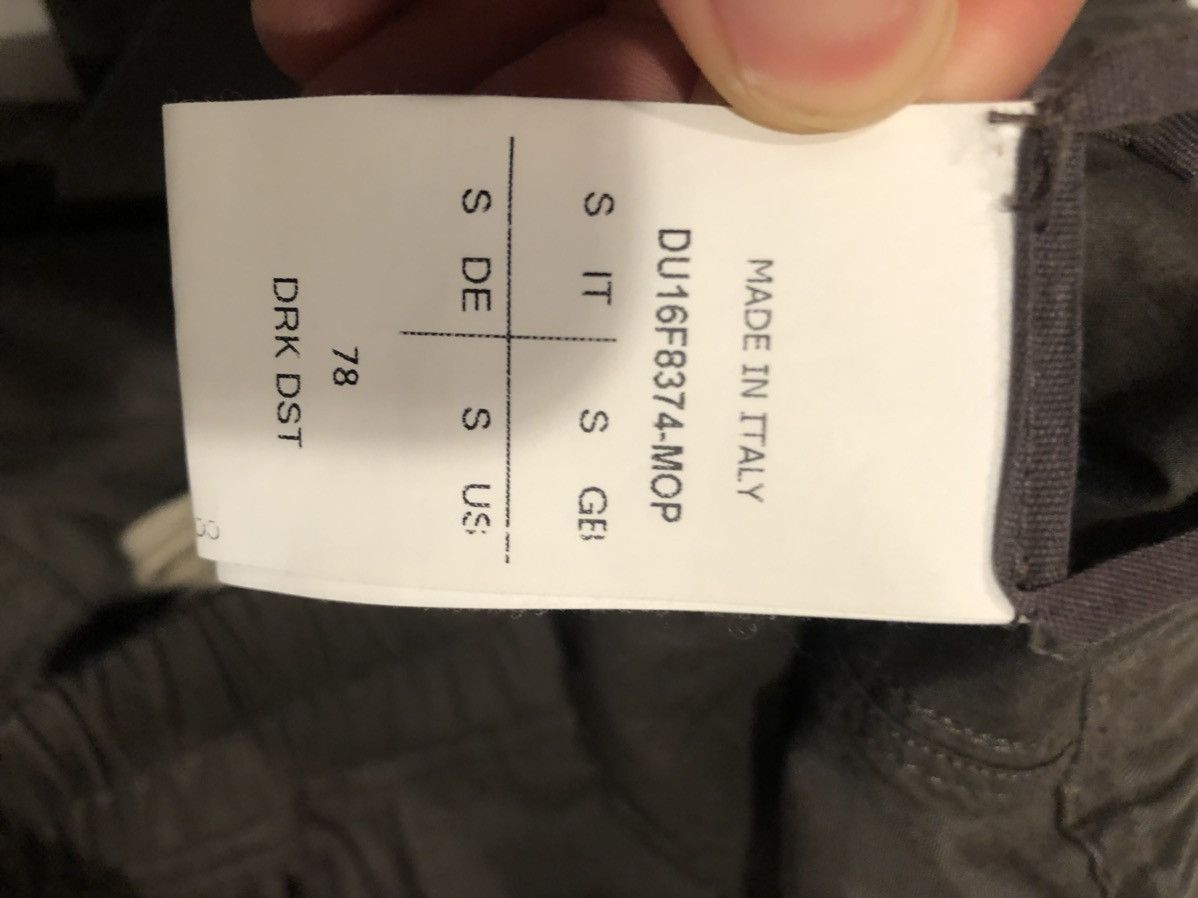 Rick Owens Drkshdw Rick Owens DRKSHDW Dropcrotch Pants Size M Size US 30 / EU 46 - 2 Thumbnail