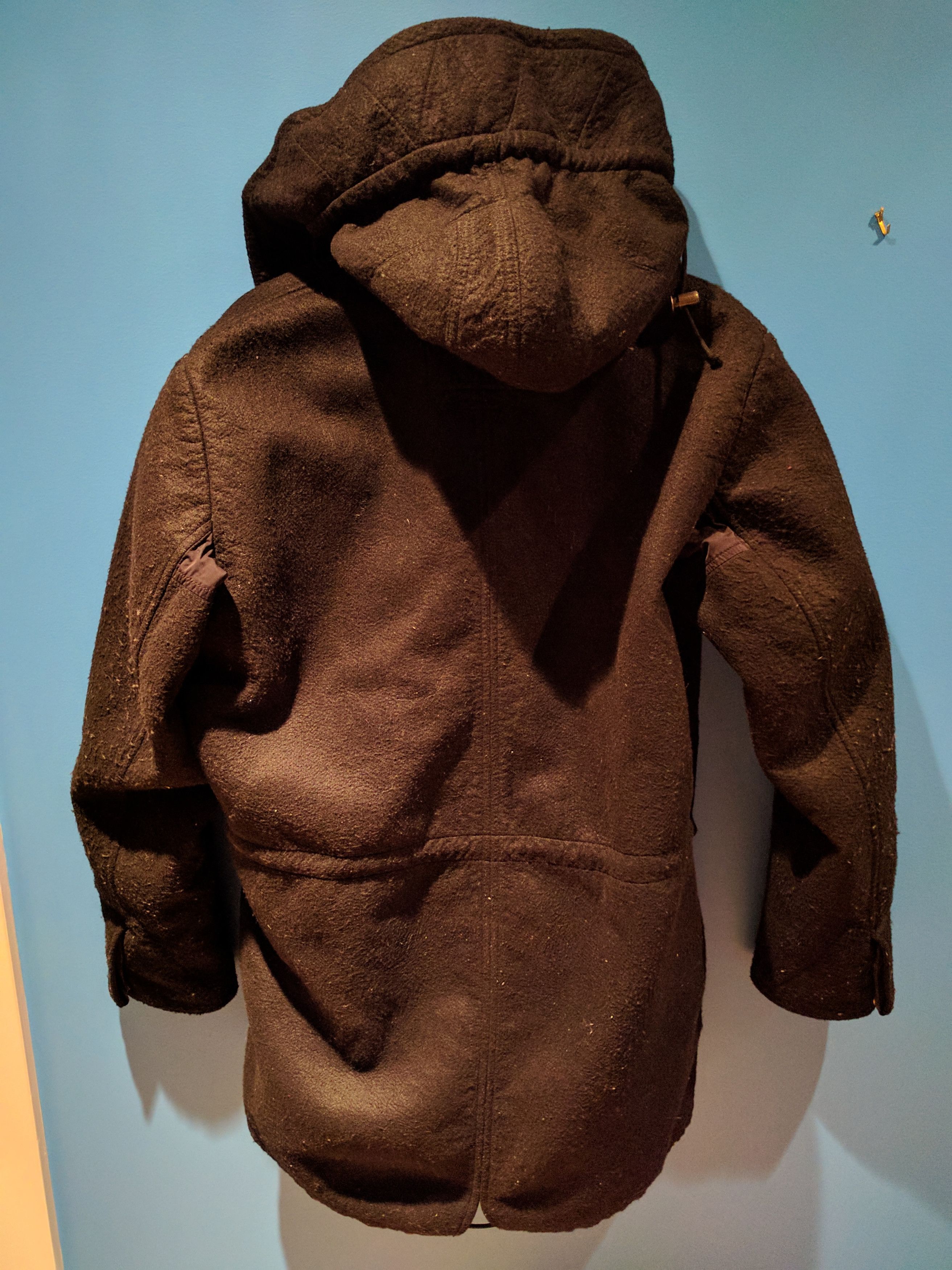 Esemplare Black Boiled Polyester Fishtail Parka Fits L, Tagged XL Size US L / EU 52-54 / 3 - 5 Thumbnail