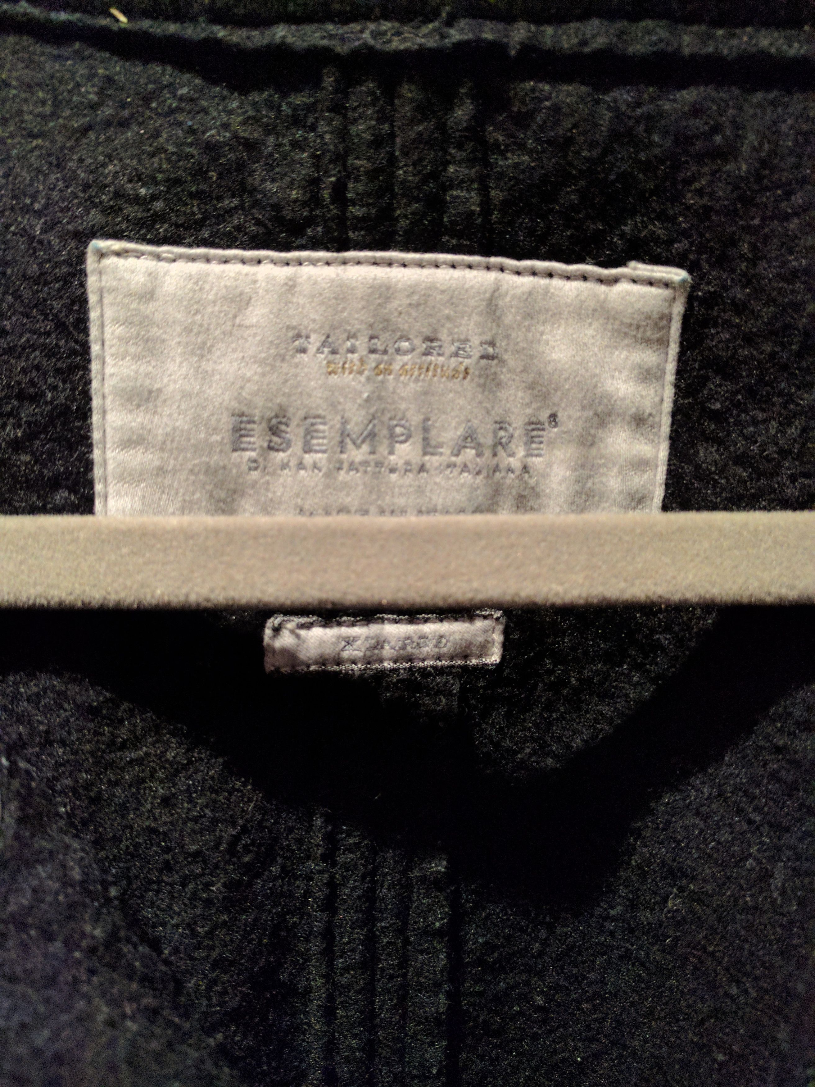 Esemplare Black Boiled Polyester Fishtail Parka Fits L, Tagged XL Size US L / EU 52-54 / 3 - 3 Thumbnail