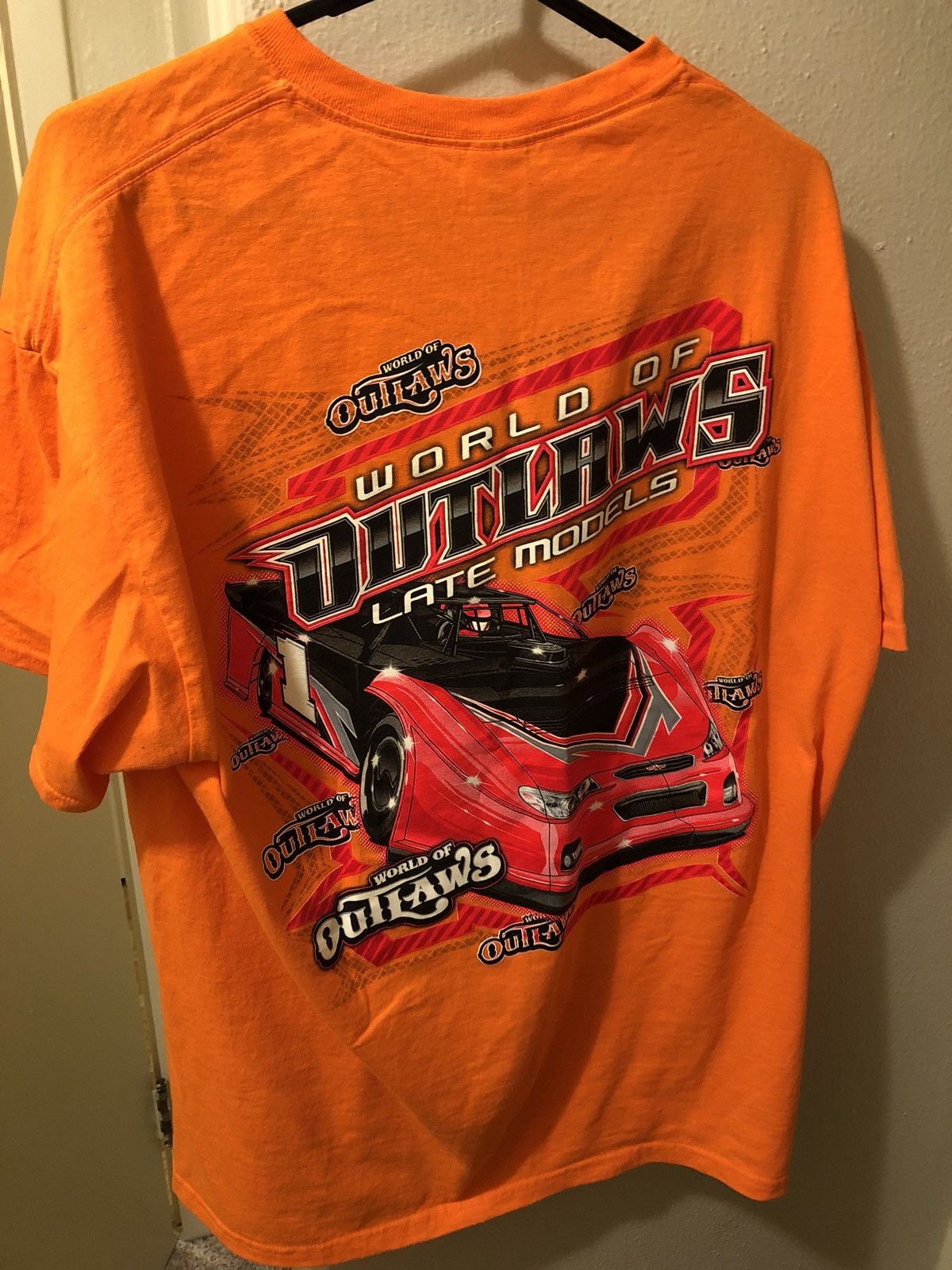 Vintage Vintage World Of Outlaws Racing T-Shirt | Grailed