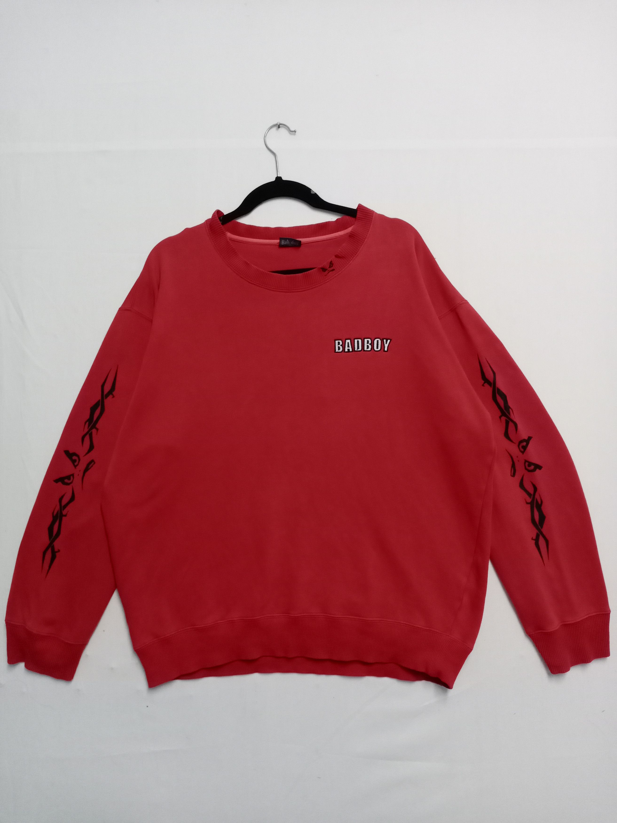 Vintage Vintage Bad Boy embroidered hip hop sweatshirt Size US XL / EU 56 / 4 - 2 Thumbnail