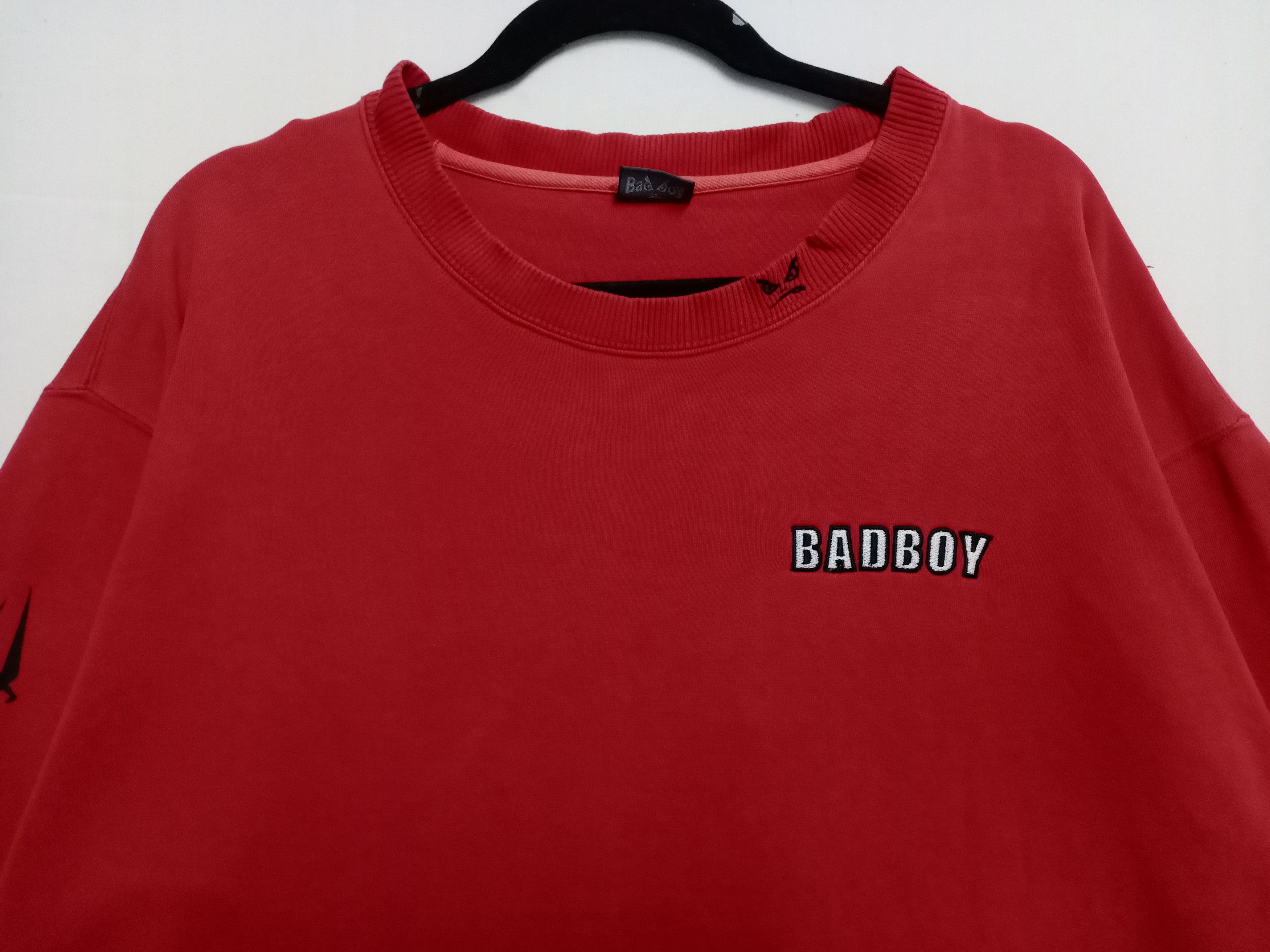 Vintage Vintage Bad Boy embroidered hip hop sweatshirt Size US XL / EU 56 / 4 - 11 Thumbnail