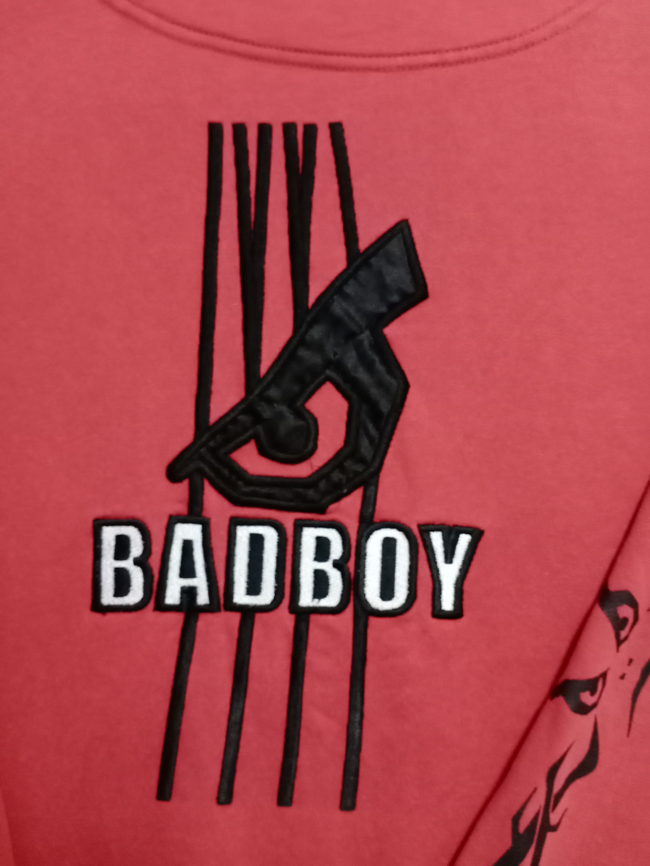 Vintage Vintage Bad Boy embroidered hip hop sweatshirt Size US XL / EU 56 / 4 - 3 Thumbnail