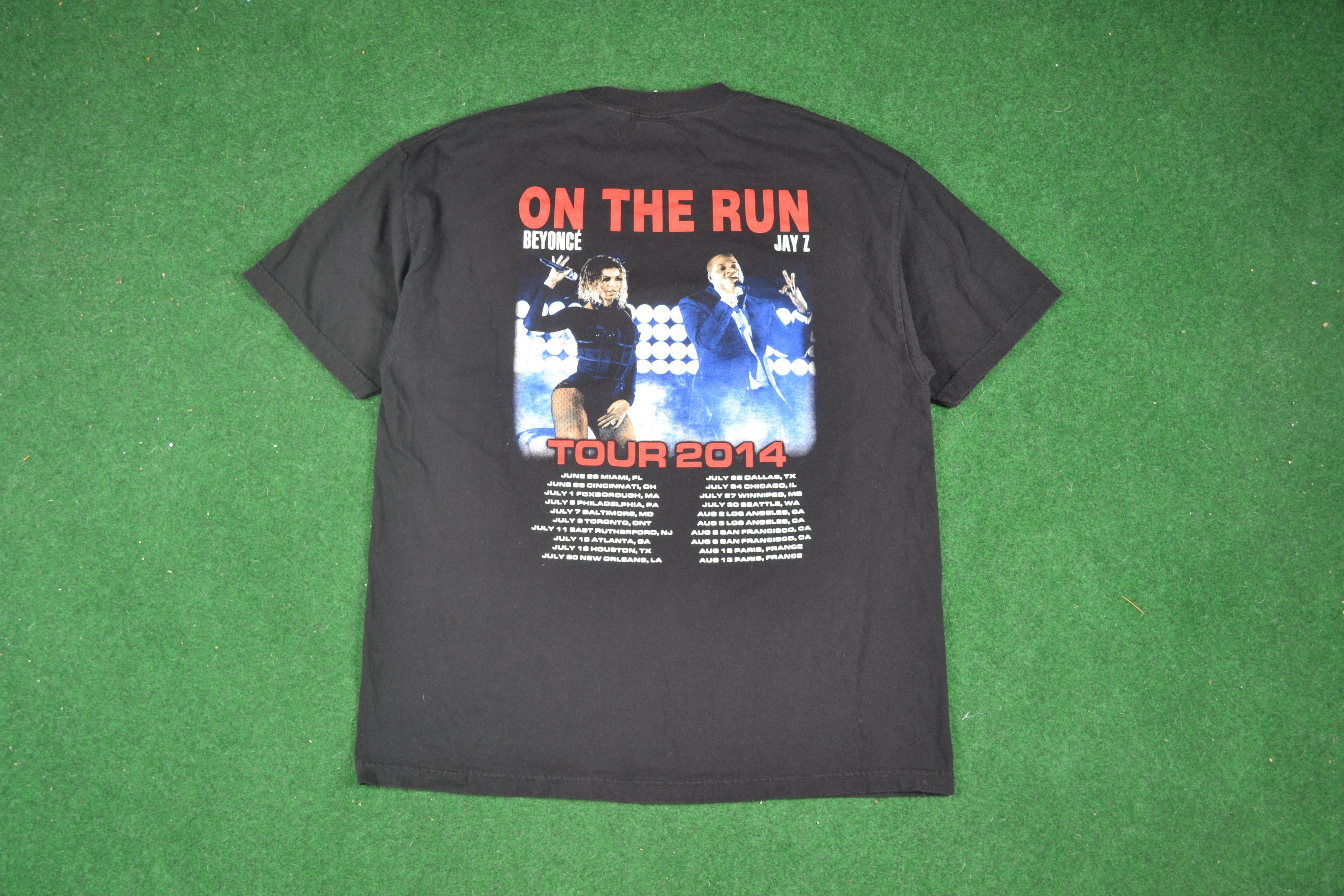 Jay Z Jay Z Beyonce On The Run Tour Concert Rap Hip Hop Tee Shirt