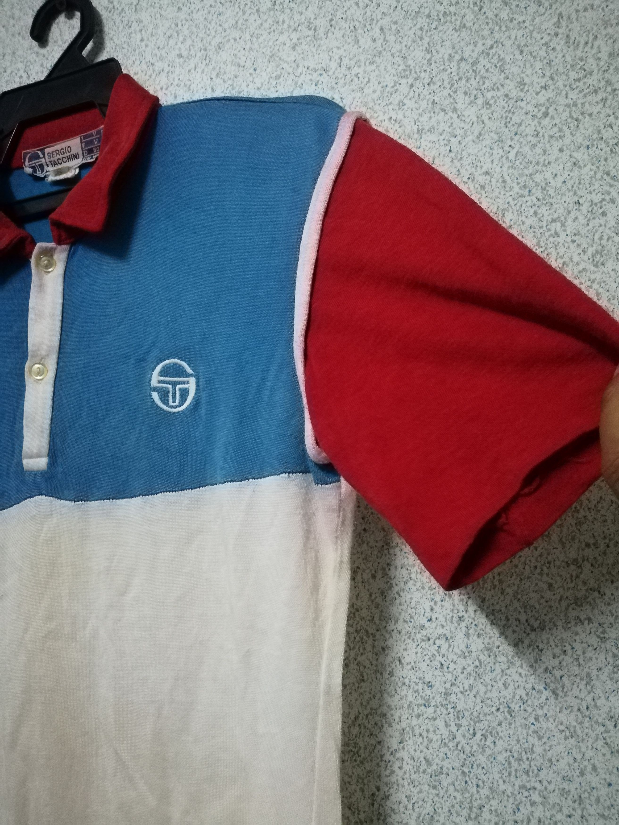 Sergio Tachini Sport Polo Shirt Short Sleeve Size M