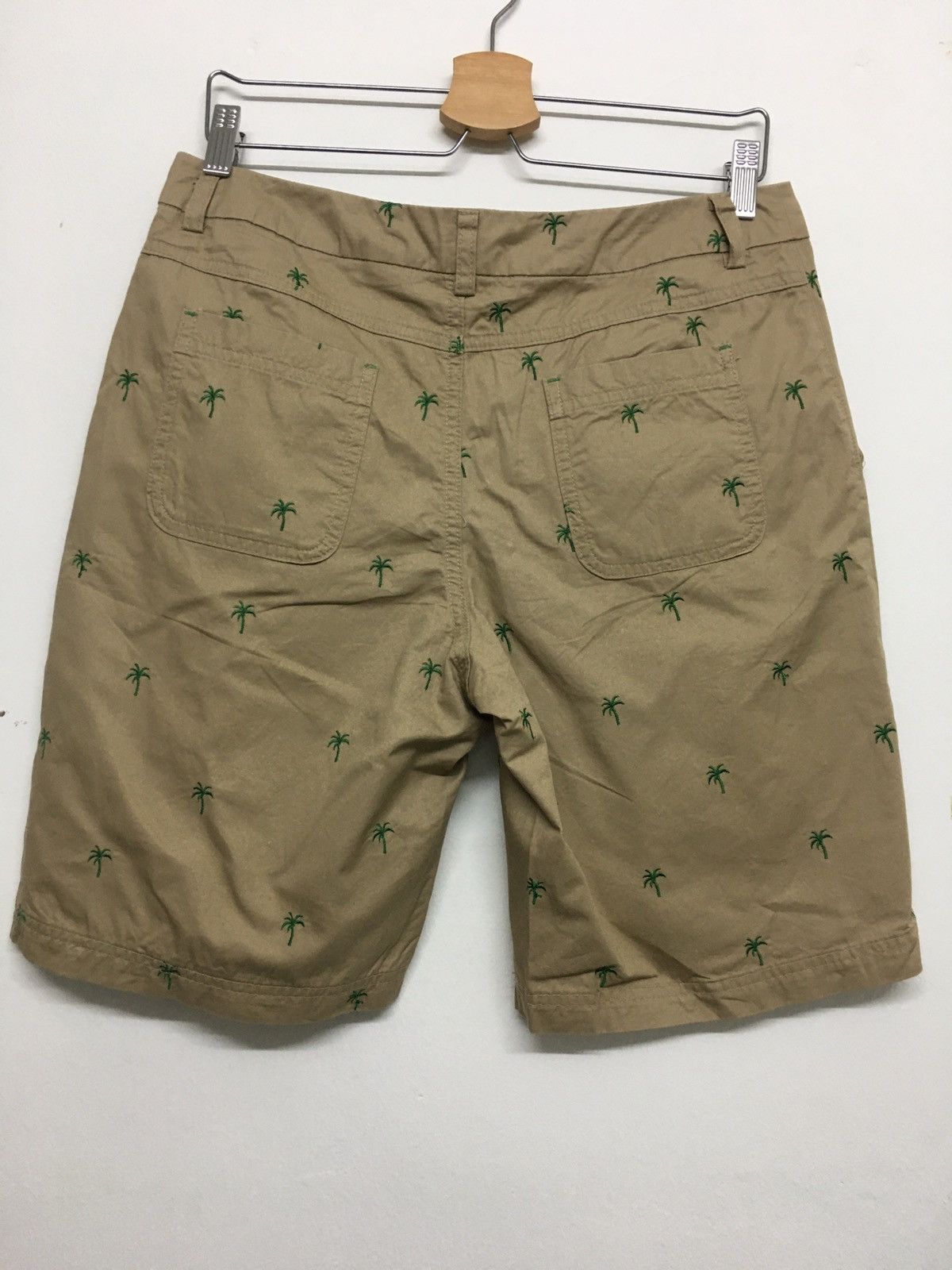 Japanese Brand junko shimada : part 2 coconut tree embroided short Size 28" / US 6 / IT 42 - 3 Thumbnail