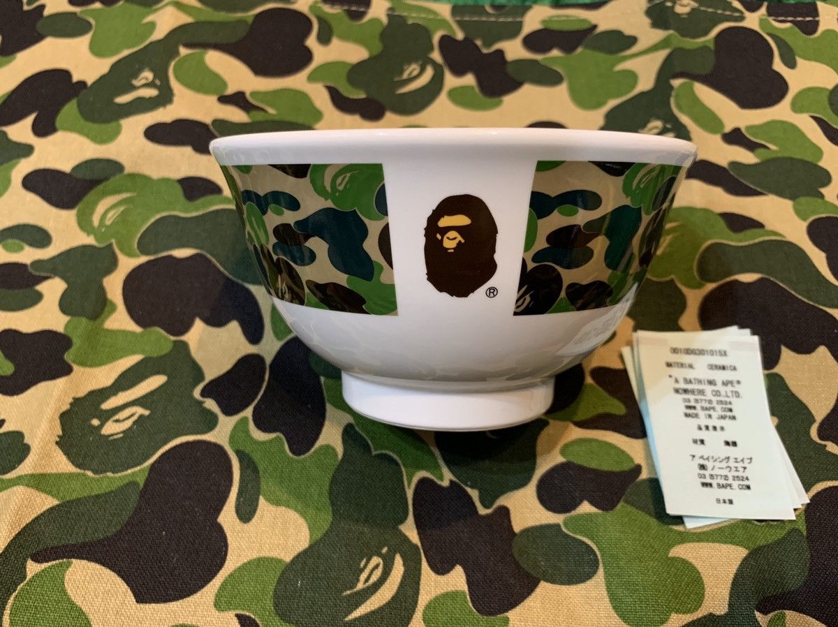 Bape Bape Camo Green Bowl Made In Japan Size ONE SIZE - 1 Thumbnail