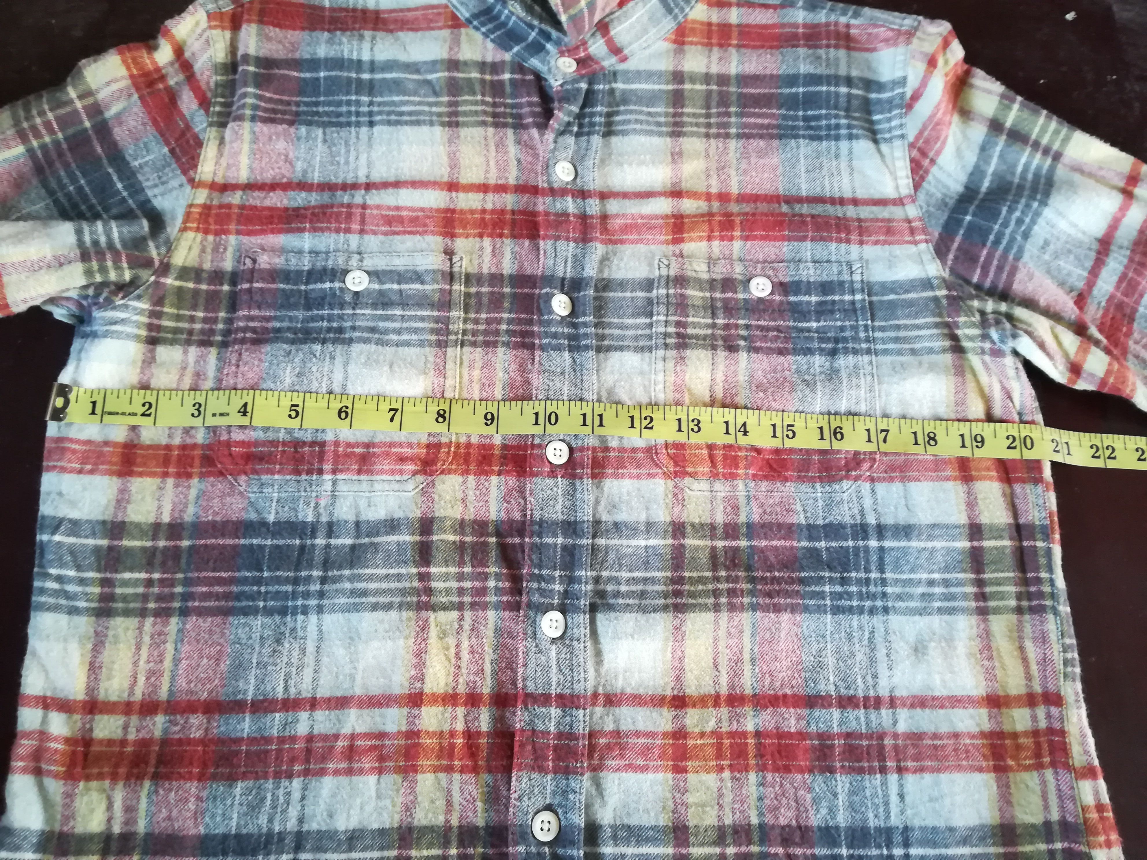 Flannel × Oshkosh Oshkosh Chekered Flannel American Cowboy Style Size US M / EU 48-50 / 2 - 5 Thumbnail
