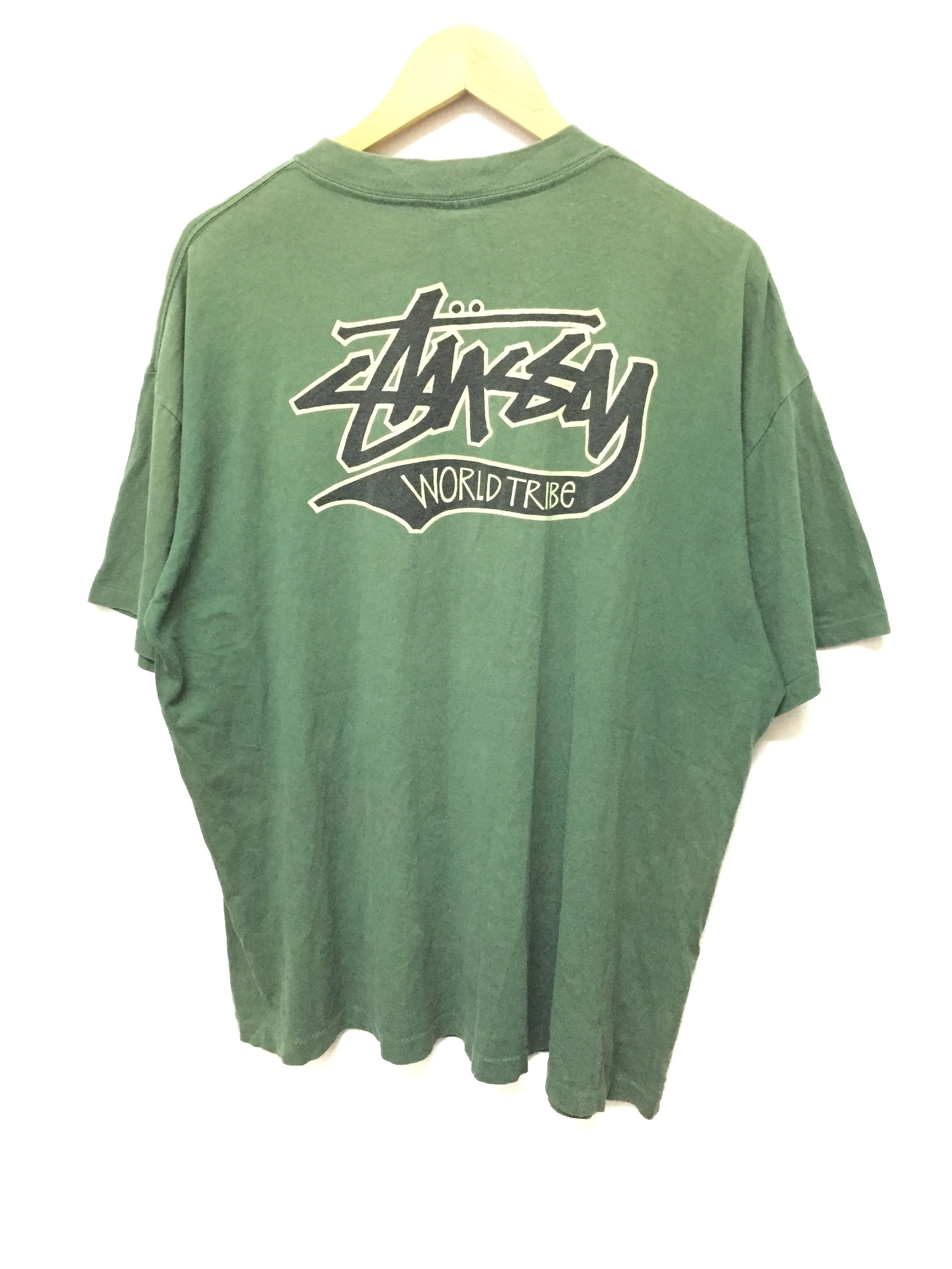 トップス 80s OLD STUSSY BIG LEAGUE WORLD TRIBE 80s OLD STUSSY BIG LEAGUE WORLD TRIBE T Stussy 80's STUSSY big