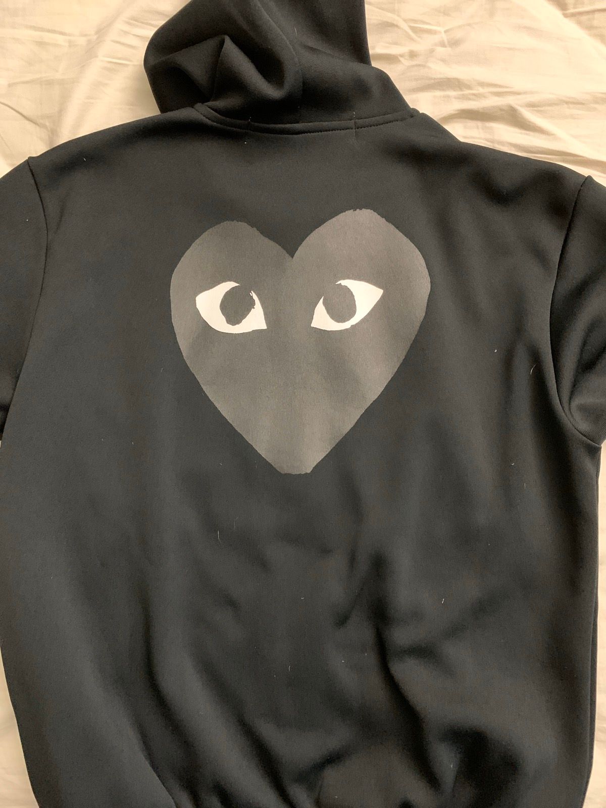 Comme Des Garcons Play CDG Play Black Heart Black Zip Up Hoodie Size US S / EU 44-46 / 1 - 4 Preview