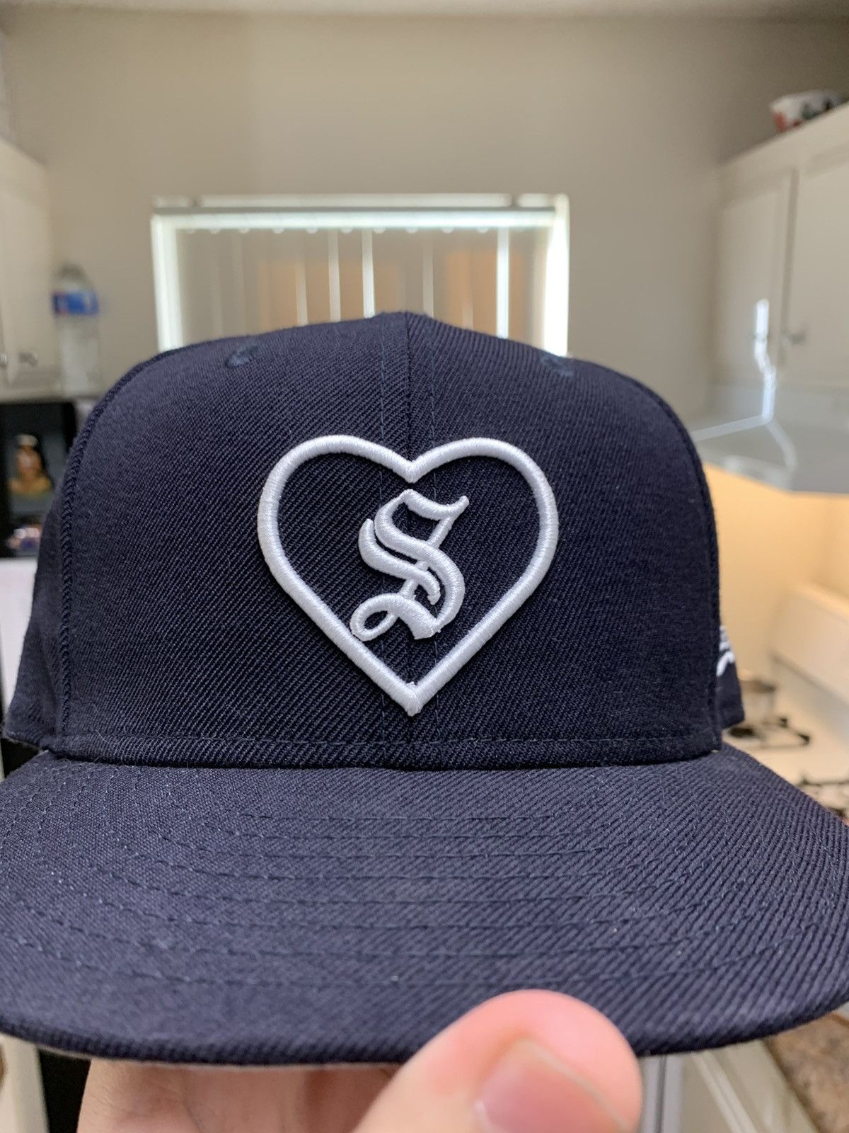 Supreme Supreme 2017 heart new era hat 7 1 4 Grailed