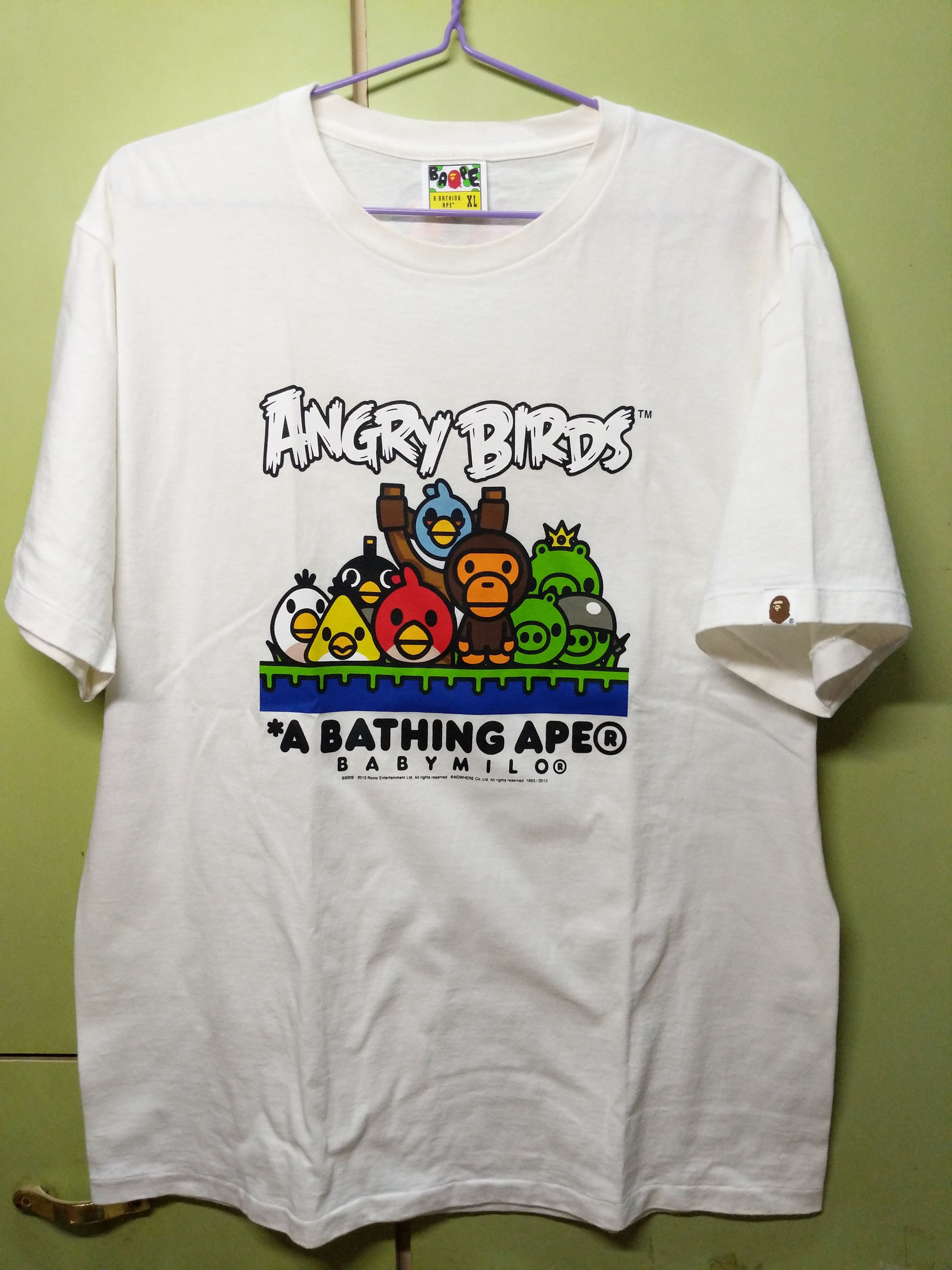 Bape x Angry Birds Baby Milo Tee 2013