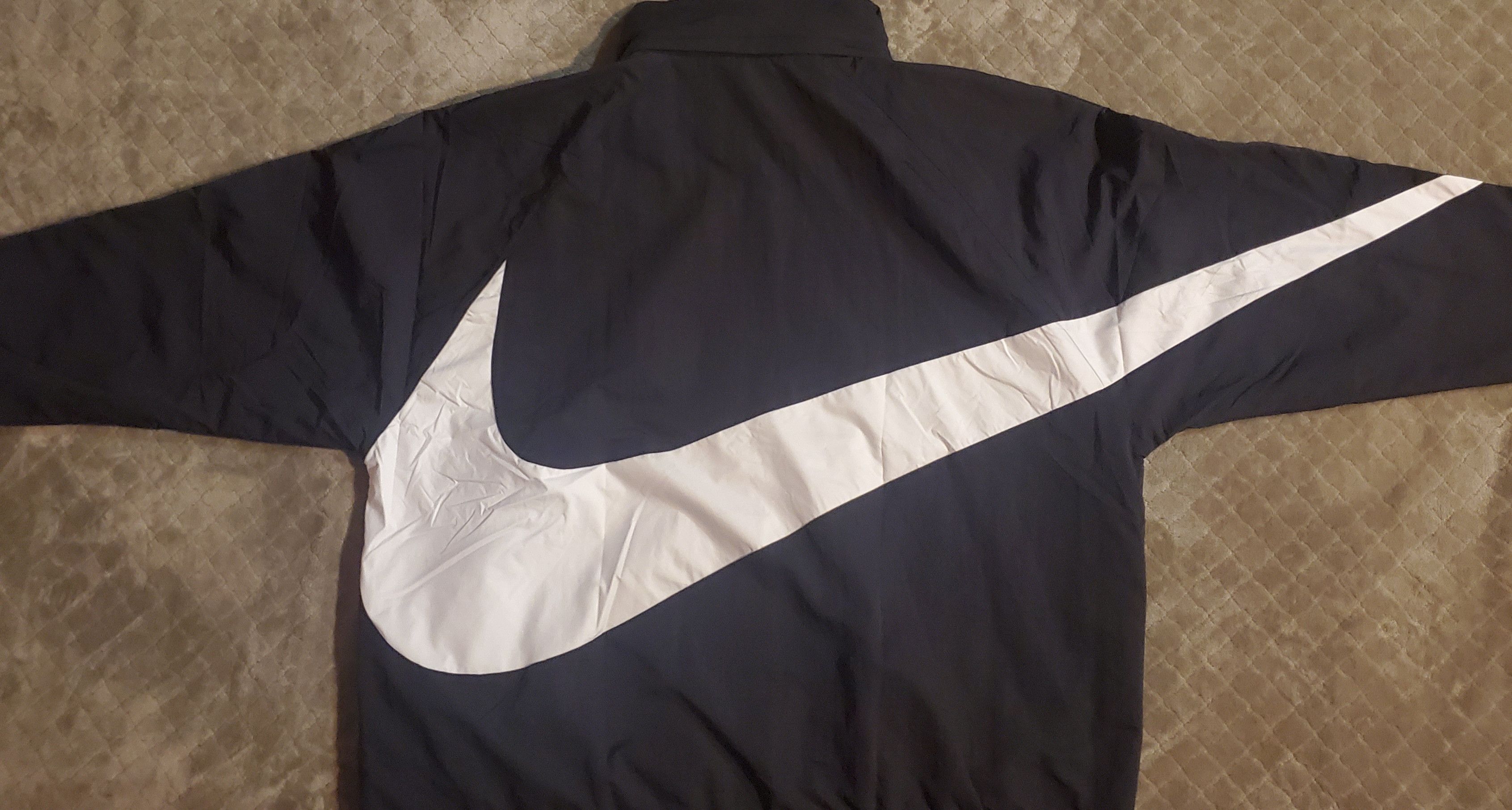 Nike Nike Big Swoosh Anorak Half Zip Jacket Grailed