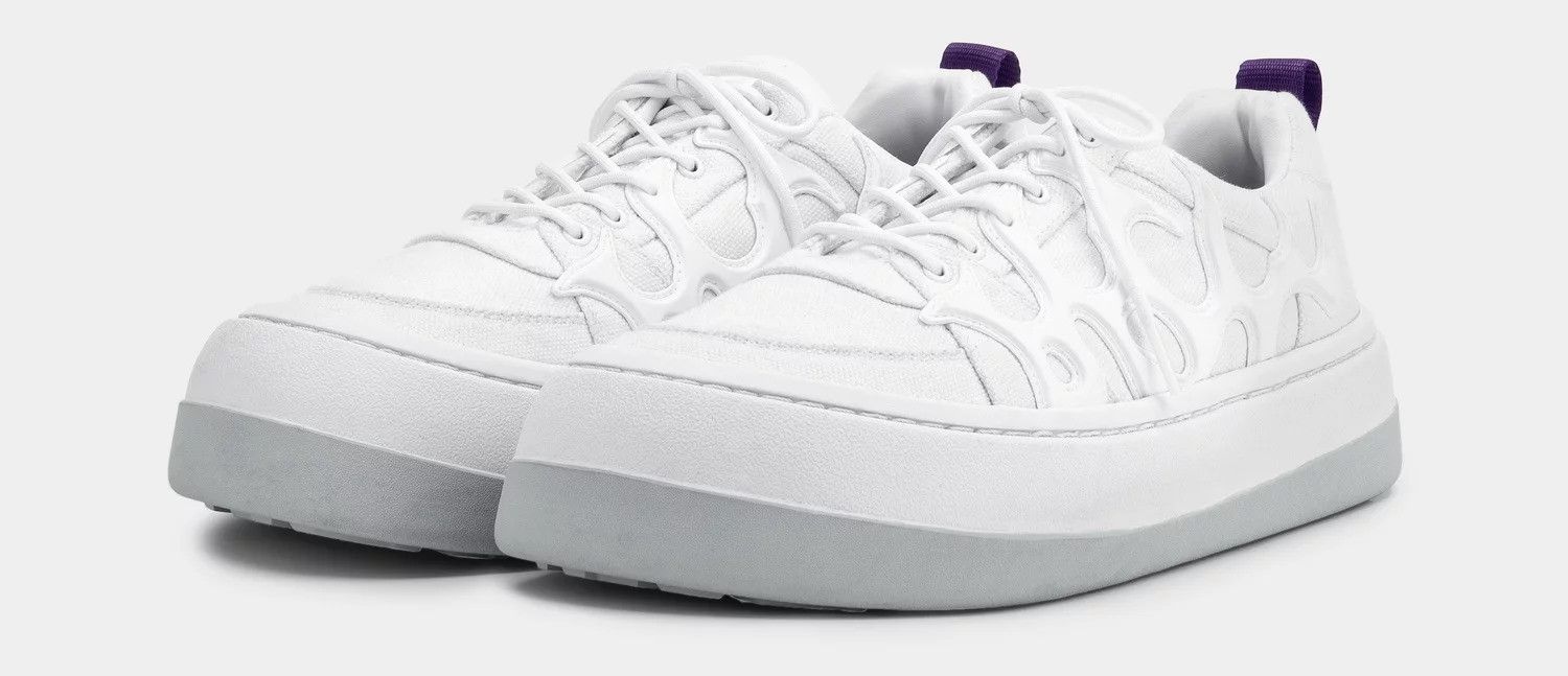 Eytys Sonic Canvas White Sonic Rainbow Canvas Sneakers – La Garçonne