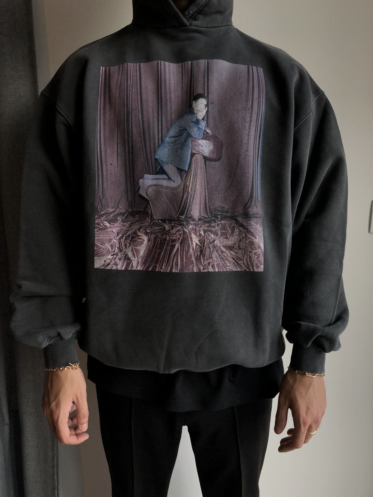 Balenciaga photoshoot hoodie on sale