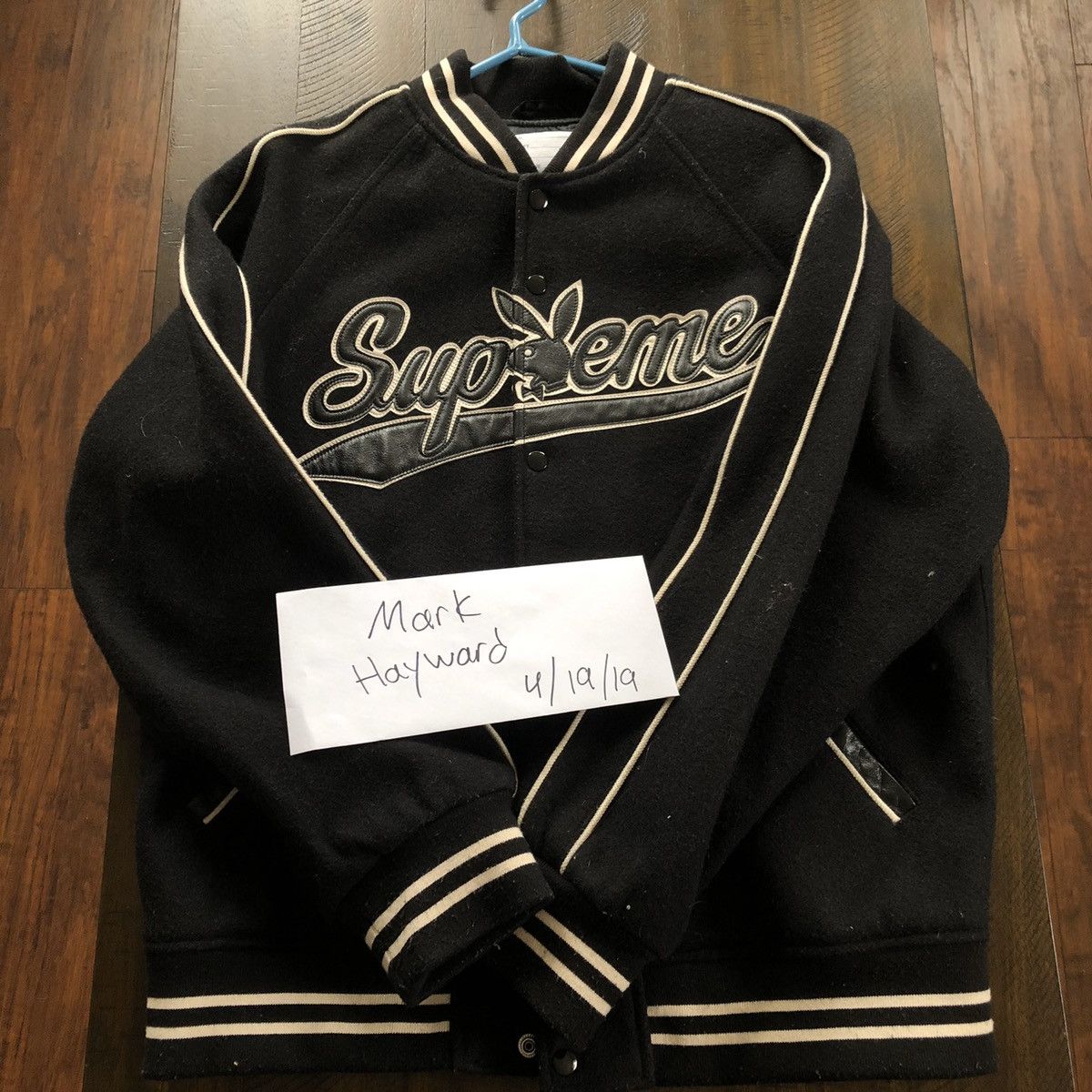 Playboy Supreme Supreme Playboy Varsity Jacket Grailed