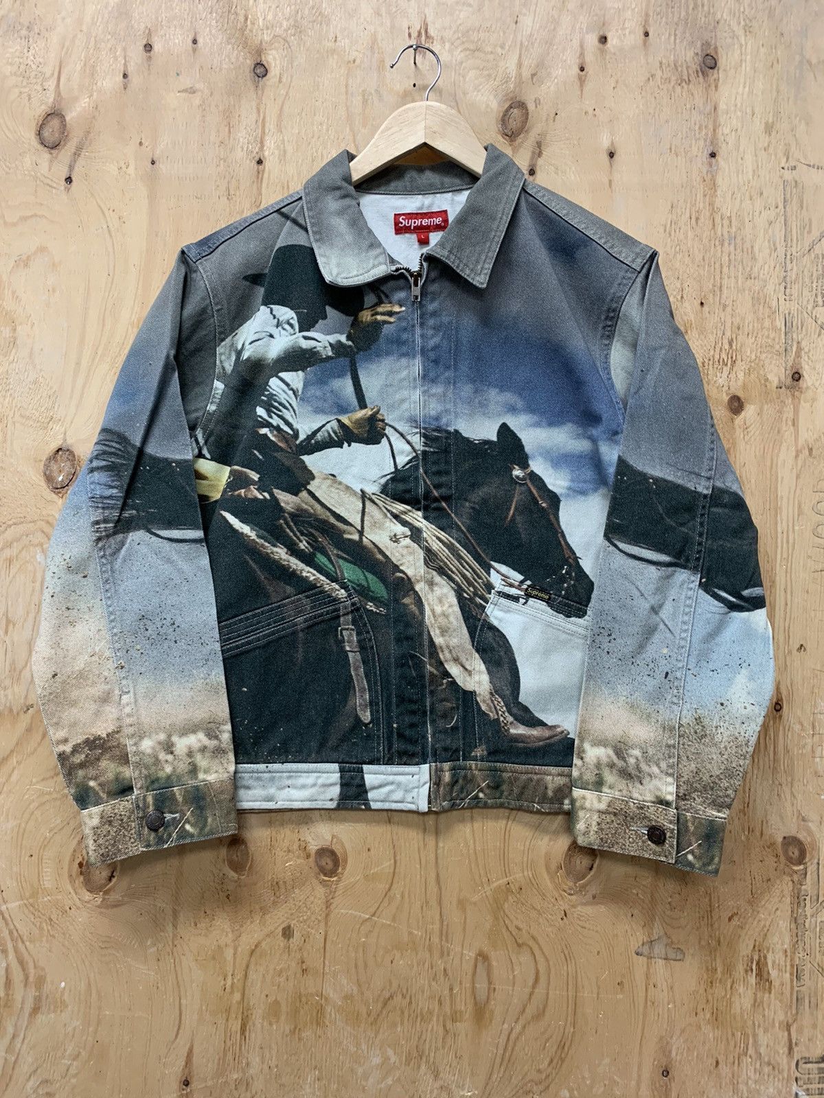 Supreme Supreme Cowboy Denim Jacket | Grailed