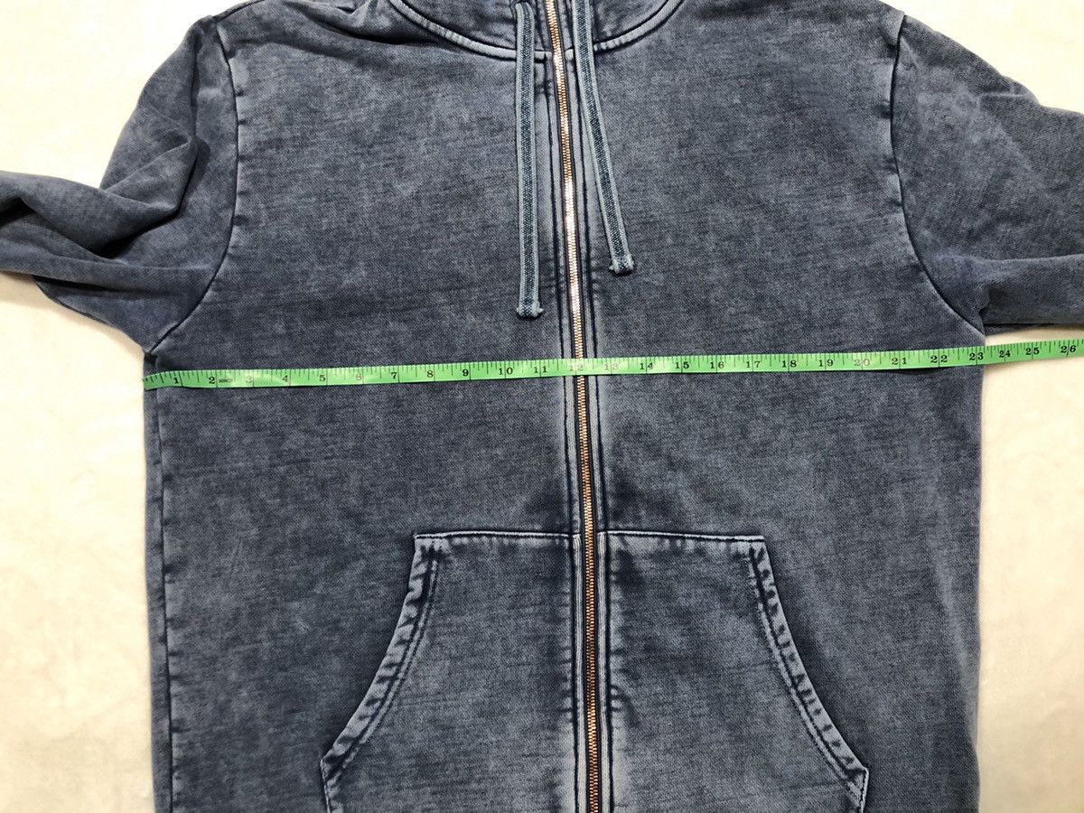 Kith KITH INDIGO WILLIAMS FULL ZIP HOODIE | Grailed 