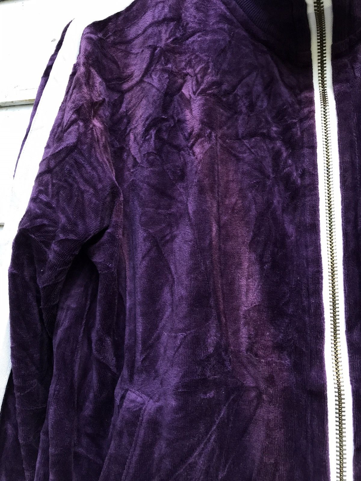 PPFM SKULL ROCK YELLOW RIOT VELVET DESIGN TRACK TOP Menswear