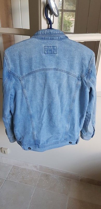 Barney Cools B. Men Slim-Fit Rigid Denim Jean Coat Jacket