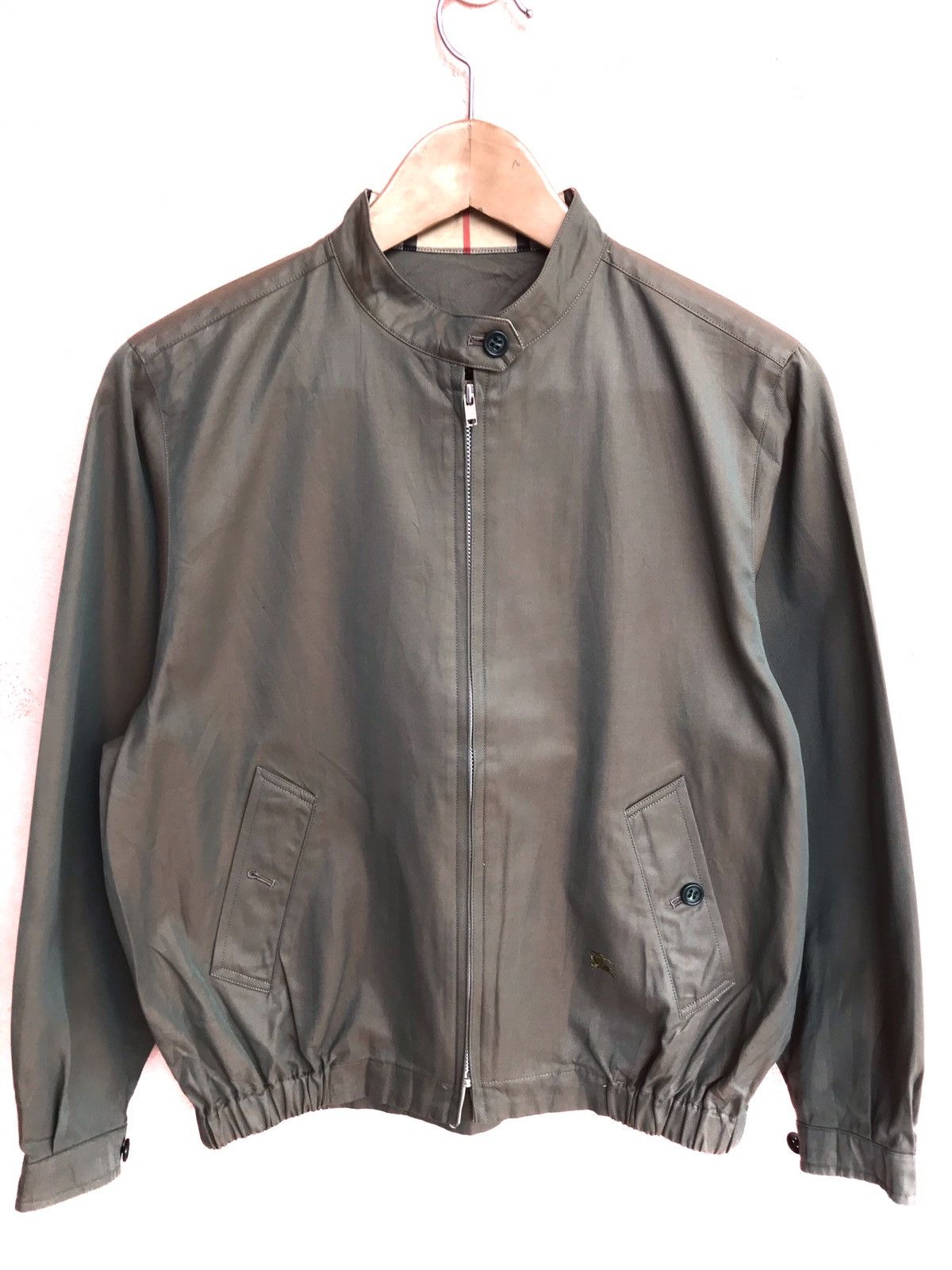 Burberry × Japanese Brand × Vintage BURBERRY JACKET FULL ZIPPED Size US M / EU 48-50 / 2 - 1 Thumbnail