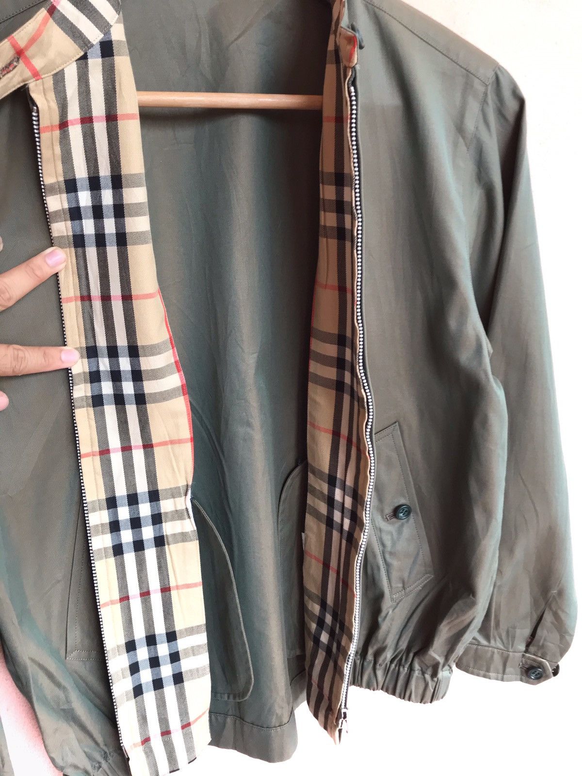 Burberry × Japanese Brand × Vintage BURBERRY JACKET FULL ZIPPED Size US M / EU 48-50 / 2 - 8 Thumbnail