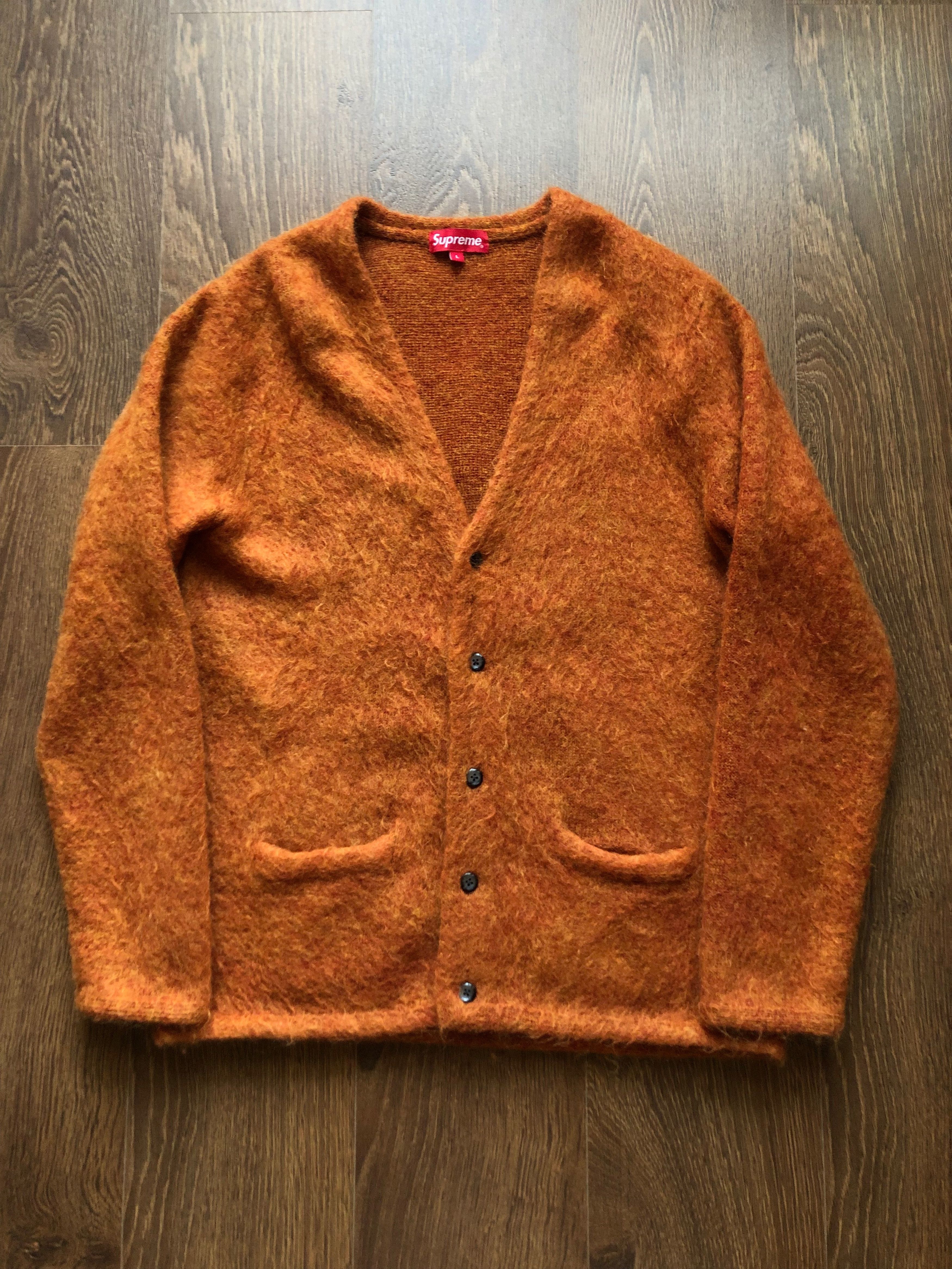 Supreme Supreme FW15 Mohair Cardigan | Grailed