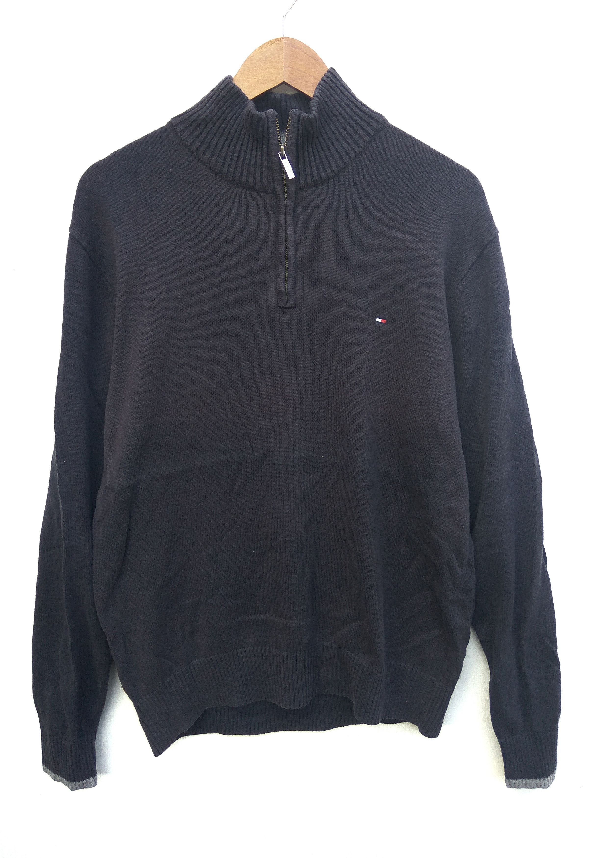 Tommy Hilfiger Tommy Hilfiger half zipper sweatshirt Size US L / EU 52-54 / 3 - 1 Thumbnail