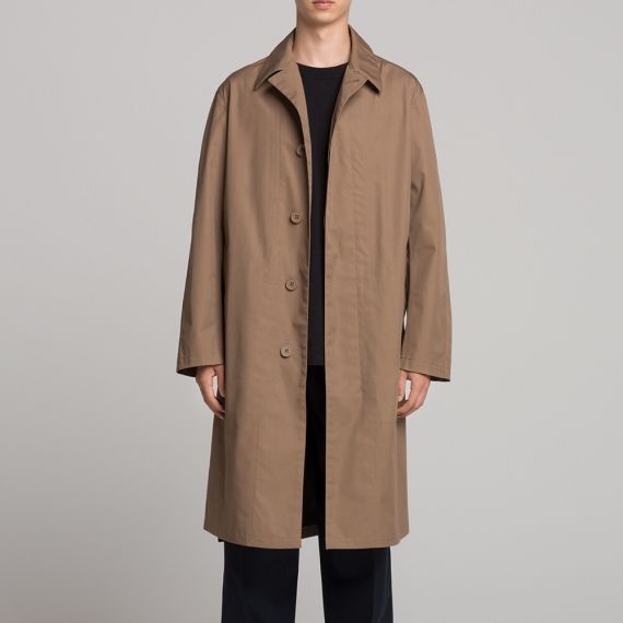 Lemaire Uniqlo Uniqlo U Blocktech Trench Coat Beige Size Medium Grailed