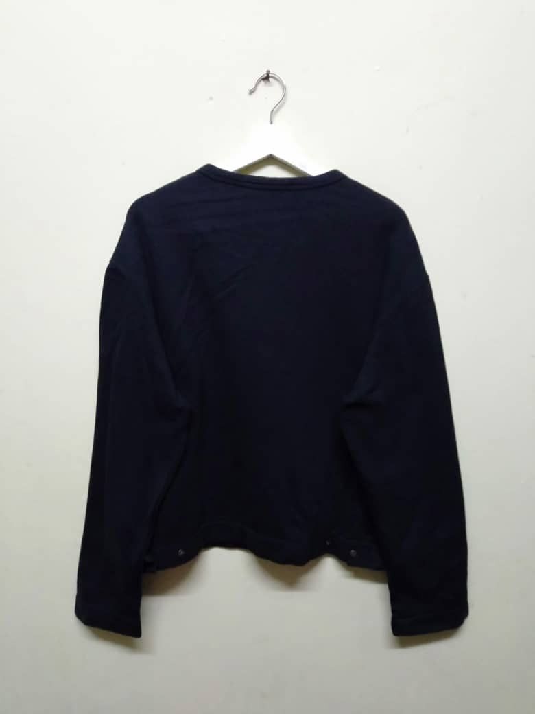 agnes b. Vintage Agnes B. Paris Full Button Sweatshirt Size 3 B23 Size US L / EU 52-54 / 3 - 3 Thumbnail