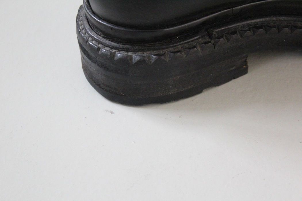Raf Simons combat sole creeper boots | Grailed