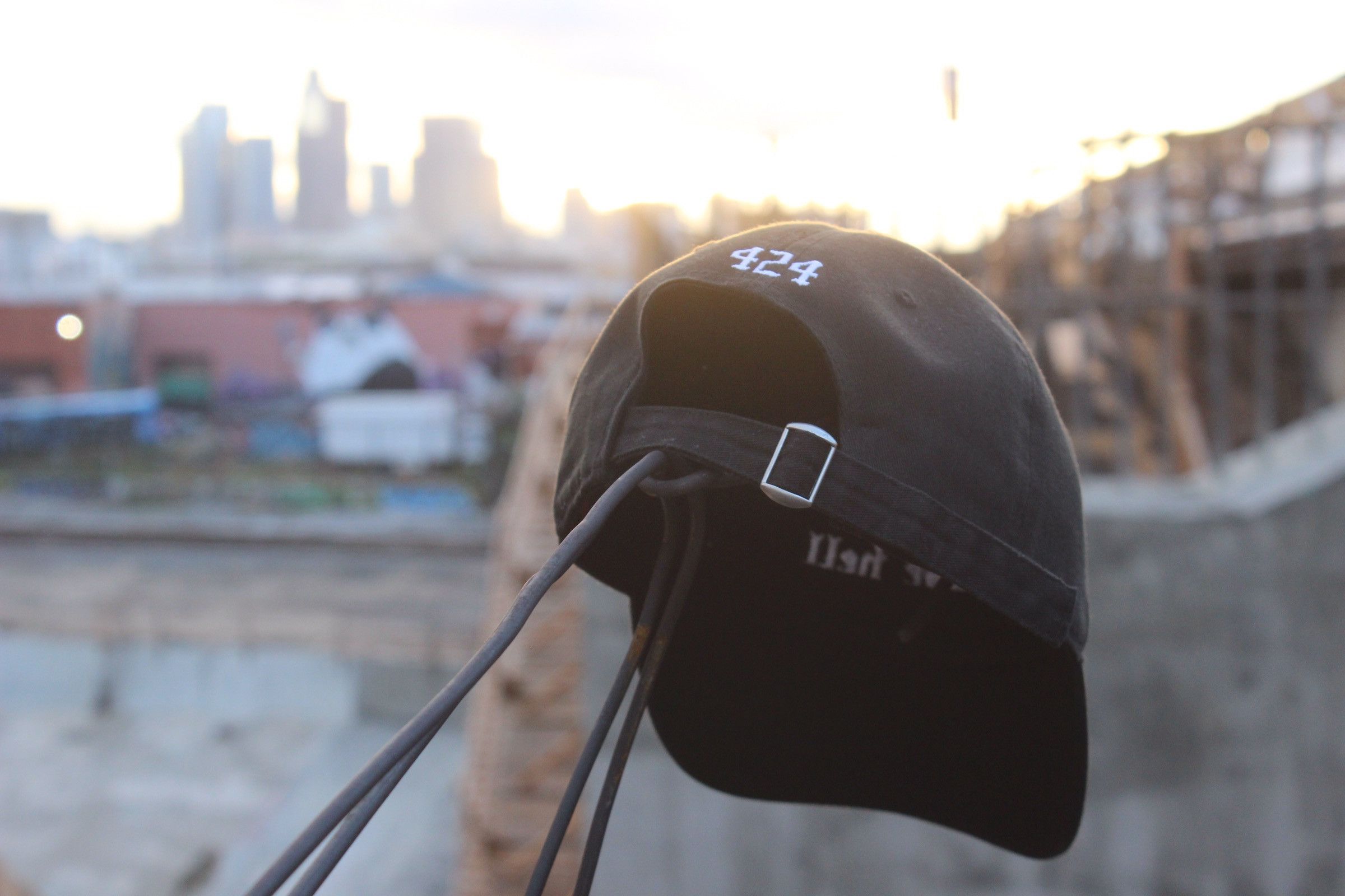 424 On Fairfax × Four Two Four On Fairfax Raise Hell cap | Grailed