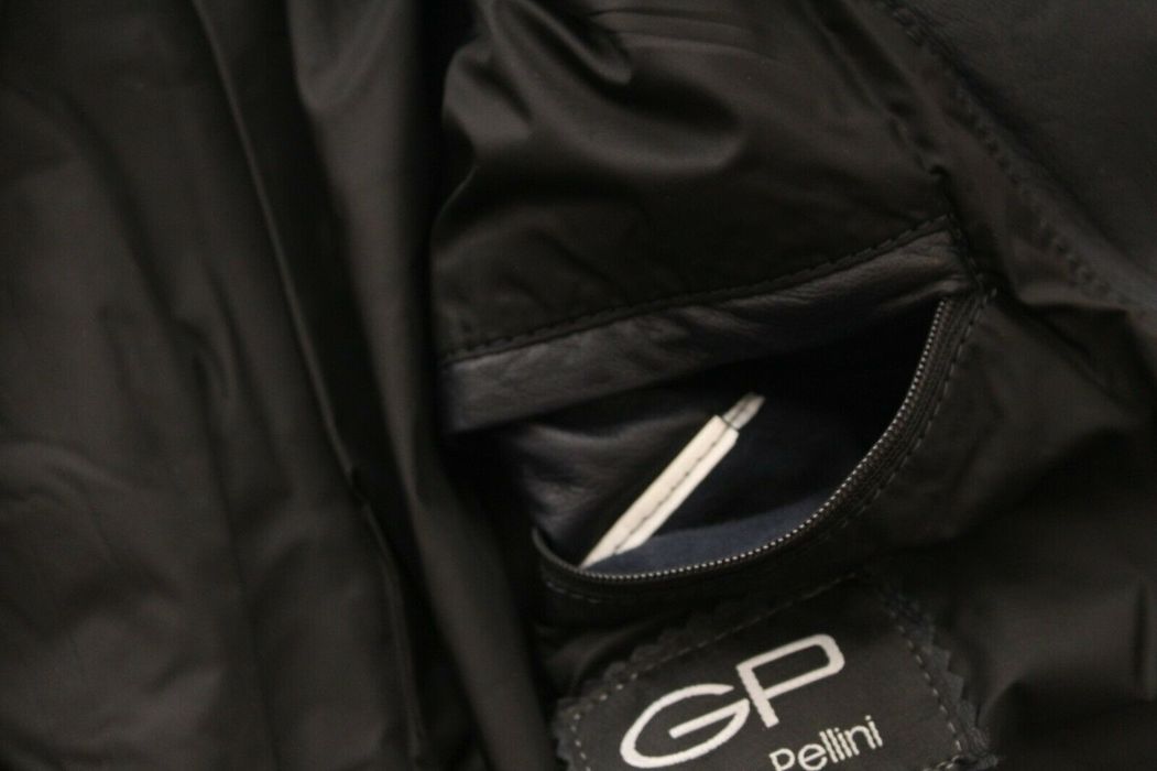 Vintage Final price! GINO PELLINI Leather Jacket Real Fur Italy | Grailed
