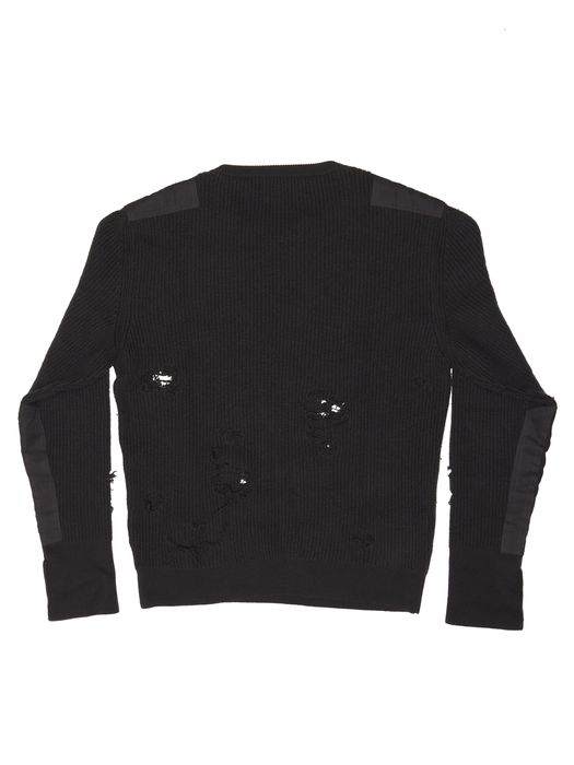 Yeezy Season Yeezy Season 1 Destroyed Knit Sweater Charcoal