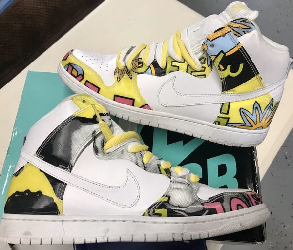 Nike Dunk High PRM DLS SB QS De La Soul 2015 | Grailed