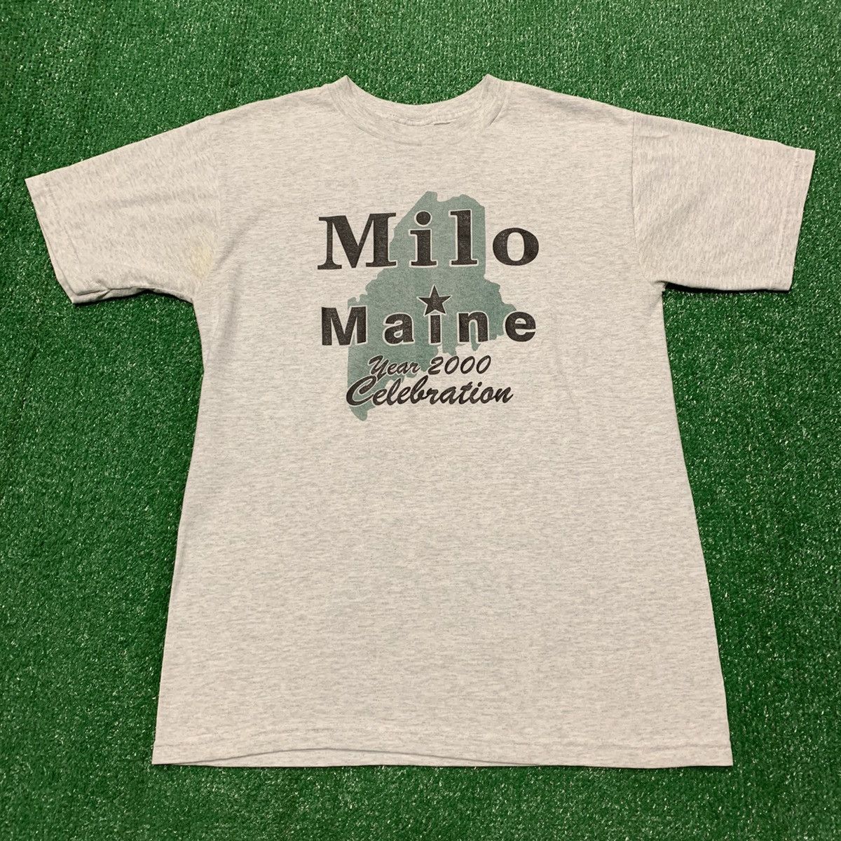 Vintage Vintage 2000 Y2K Milo Maine New Years Celebration Shirt Grailed