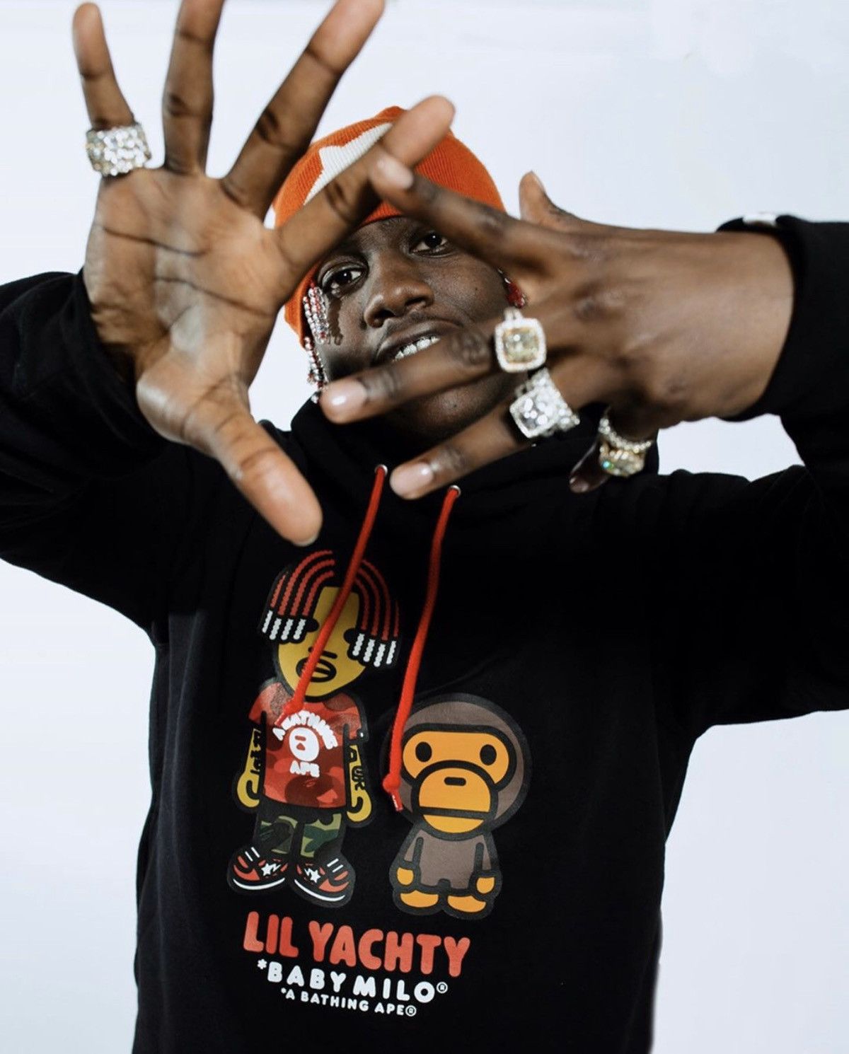 Lil yachty bape hoodie store